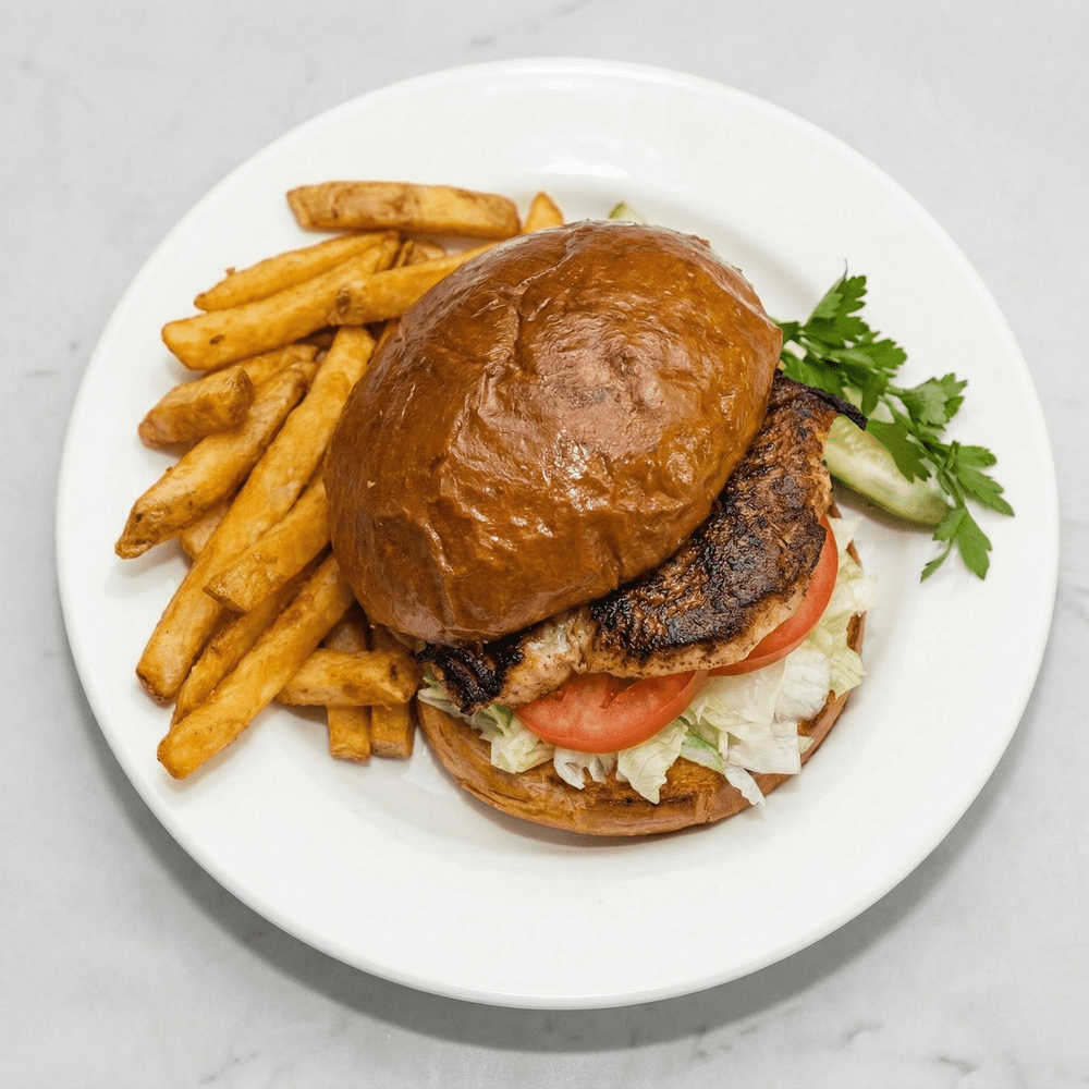 Blackened Salmon Sandwich
