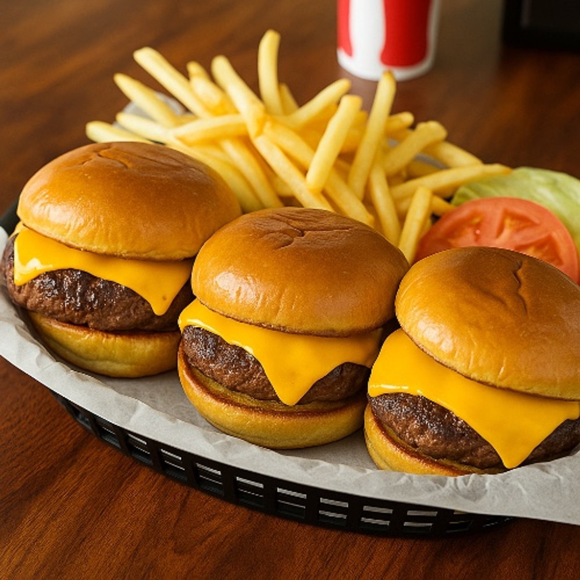 Bunt Burger Basket