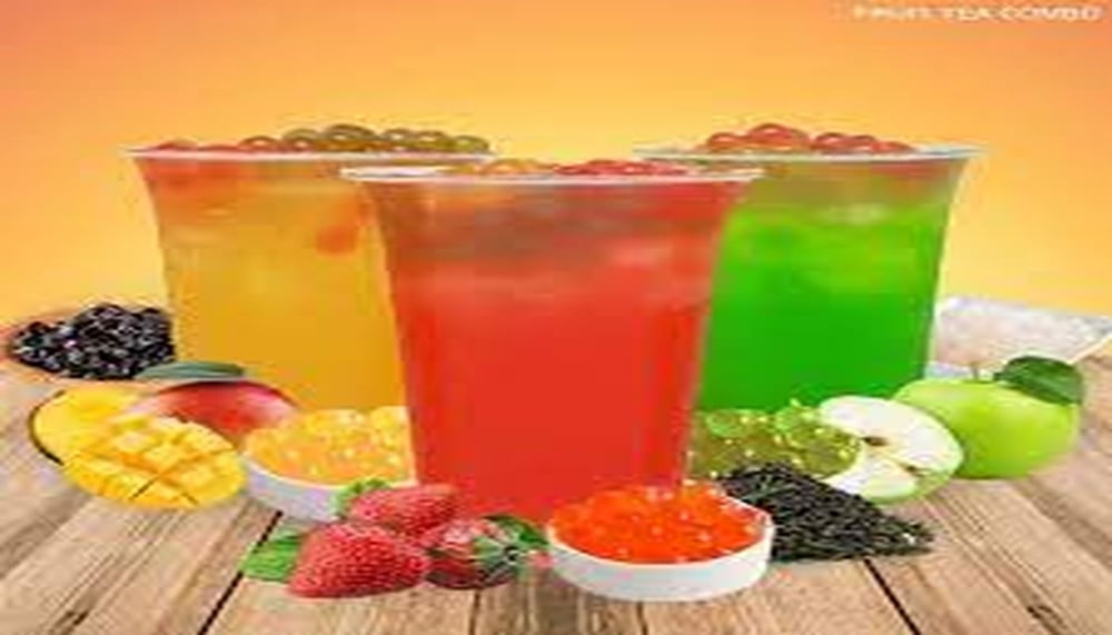Fruit Tea Boba AKA Fruit Bubble tea