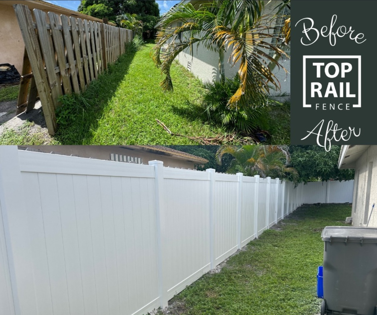 Top Rail Fence Pompano Beach Image