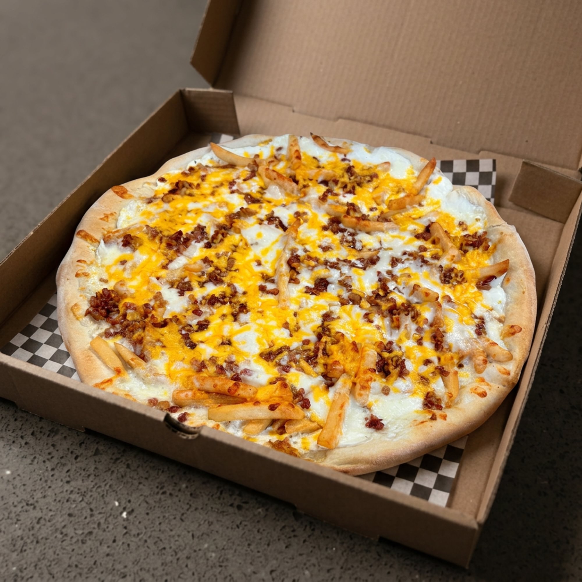 Loaded Potato Pizza