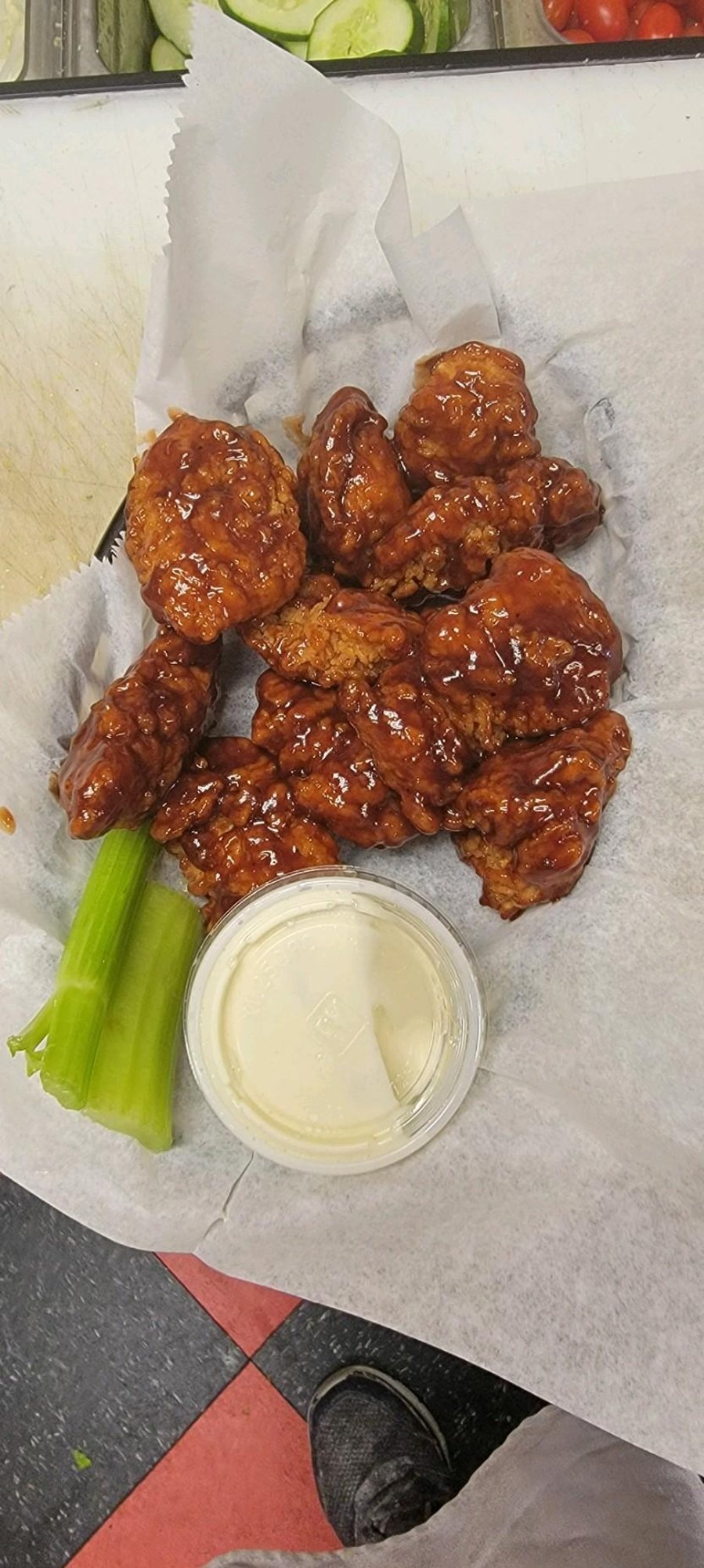 BONELESS WINGS (10)