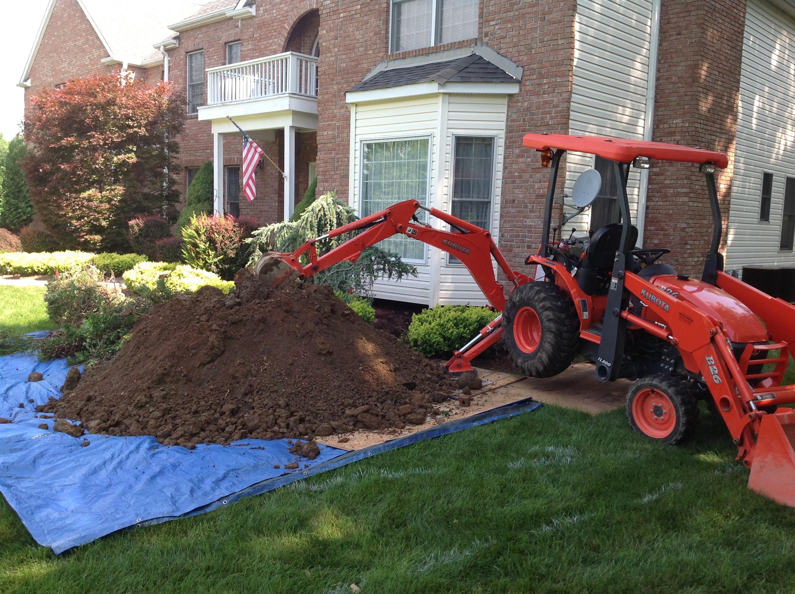 We fixed this broken water main and put it all back just like new.