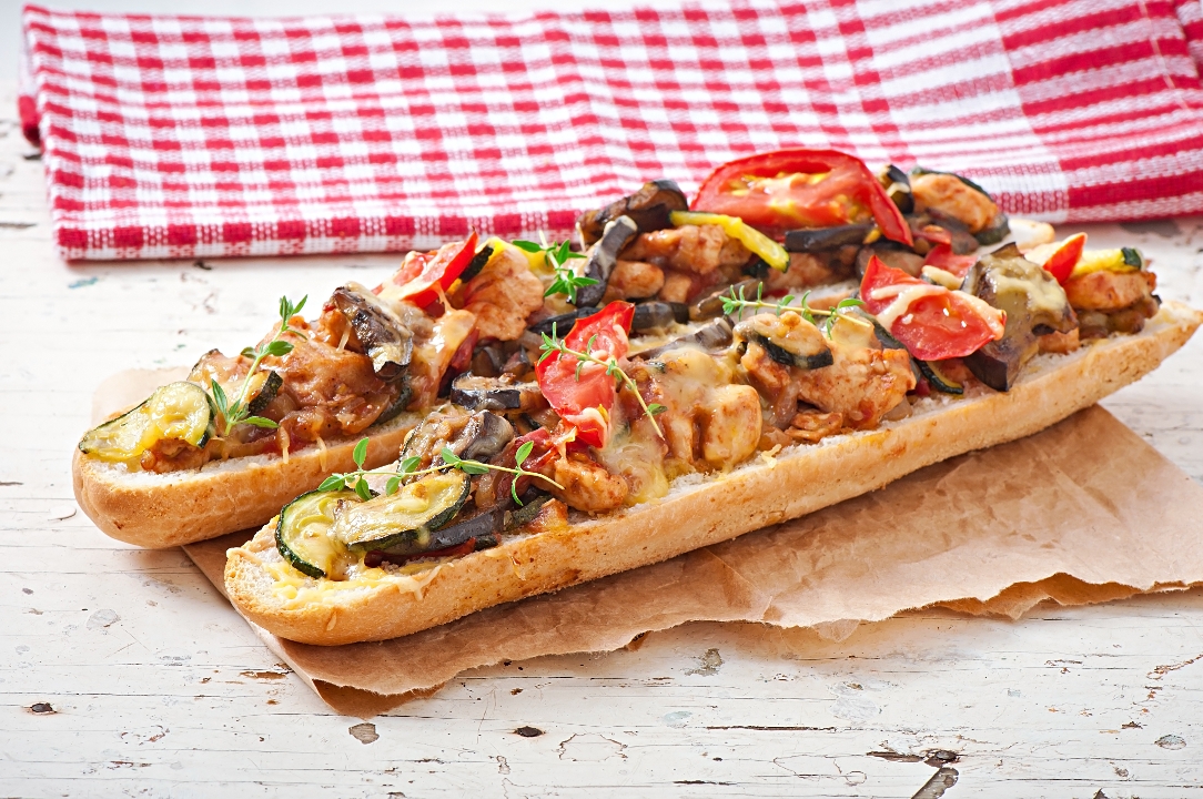 Veggie Sandwich Eggplant