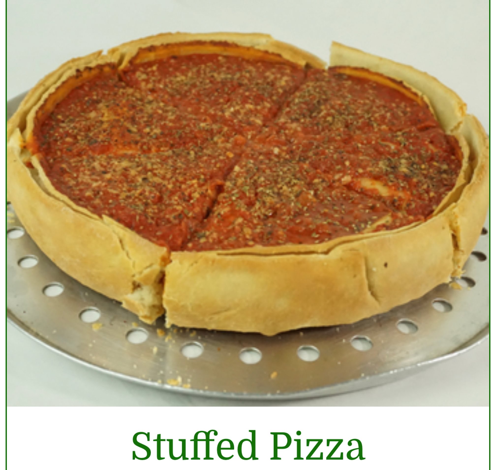 Special Stuffed Pizza