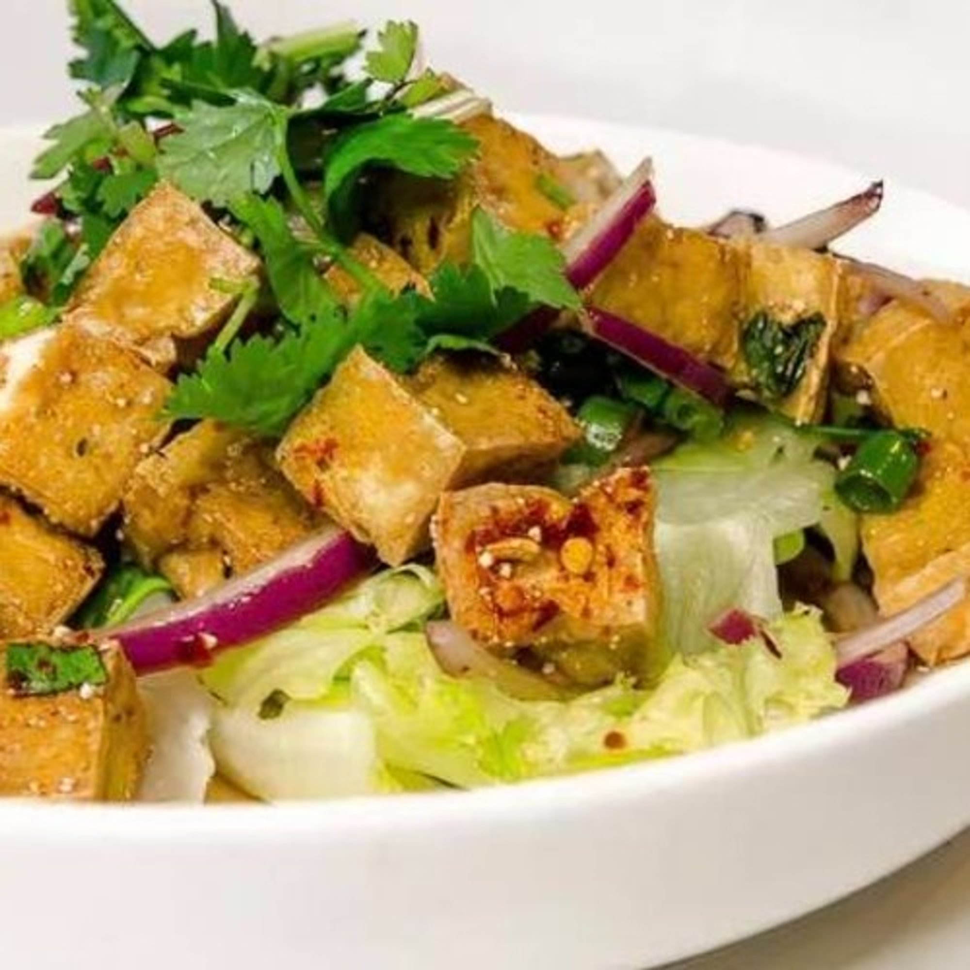Larb - Fried Tofu