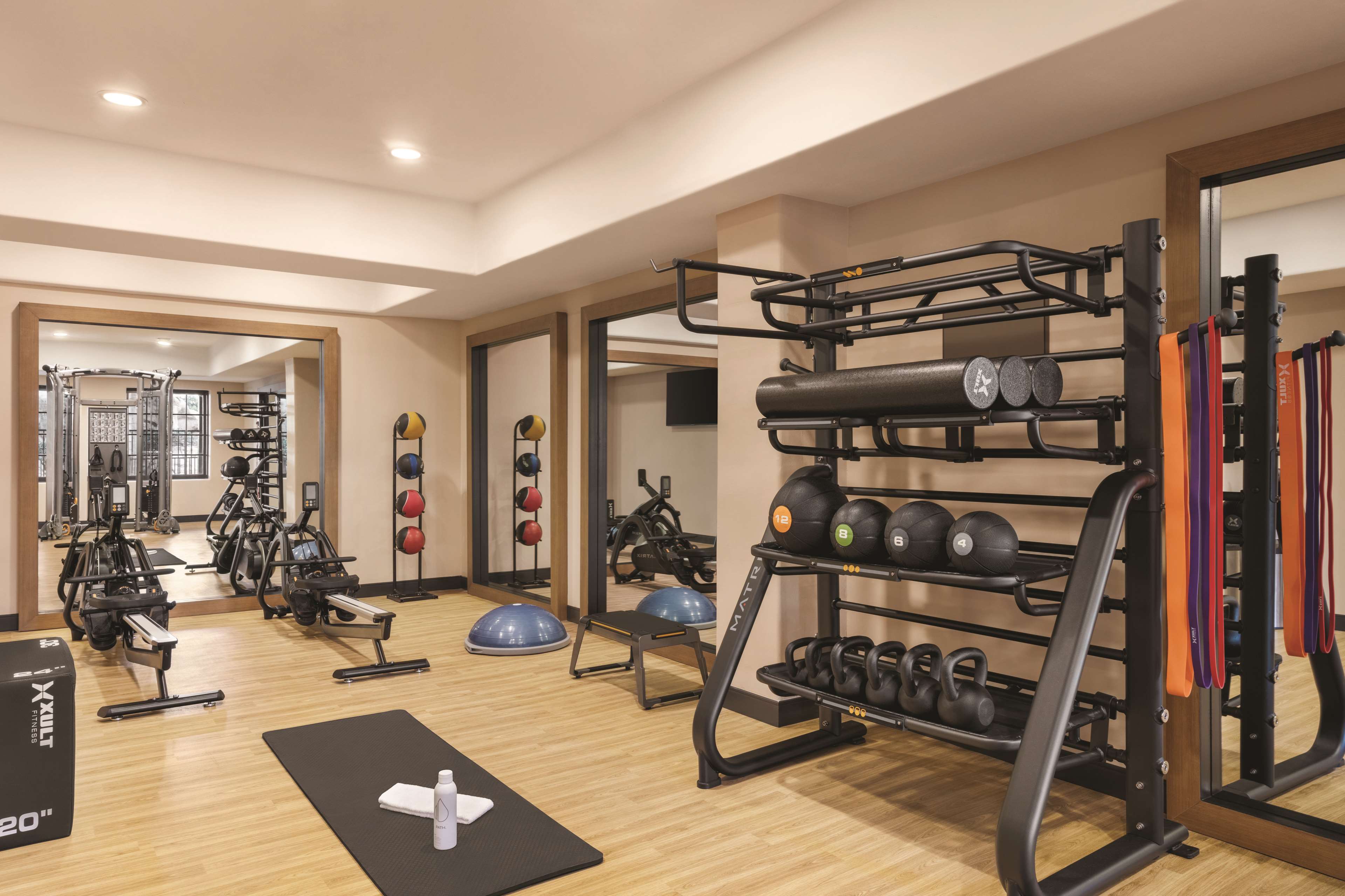 Health club  fitness center  gym