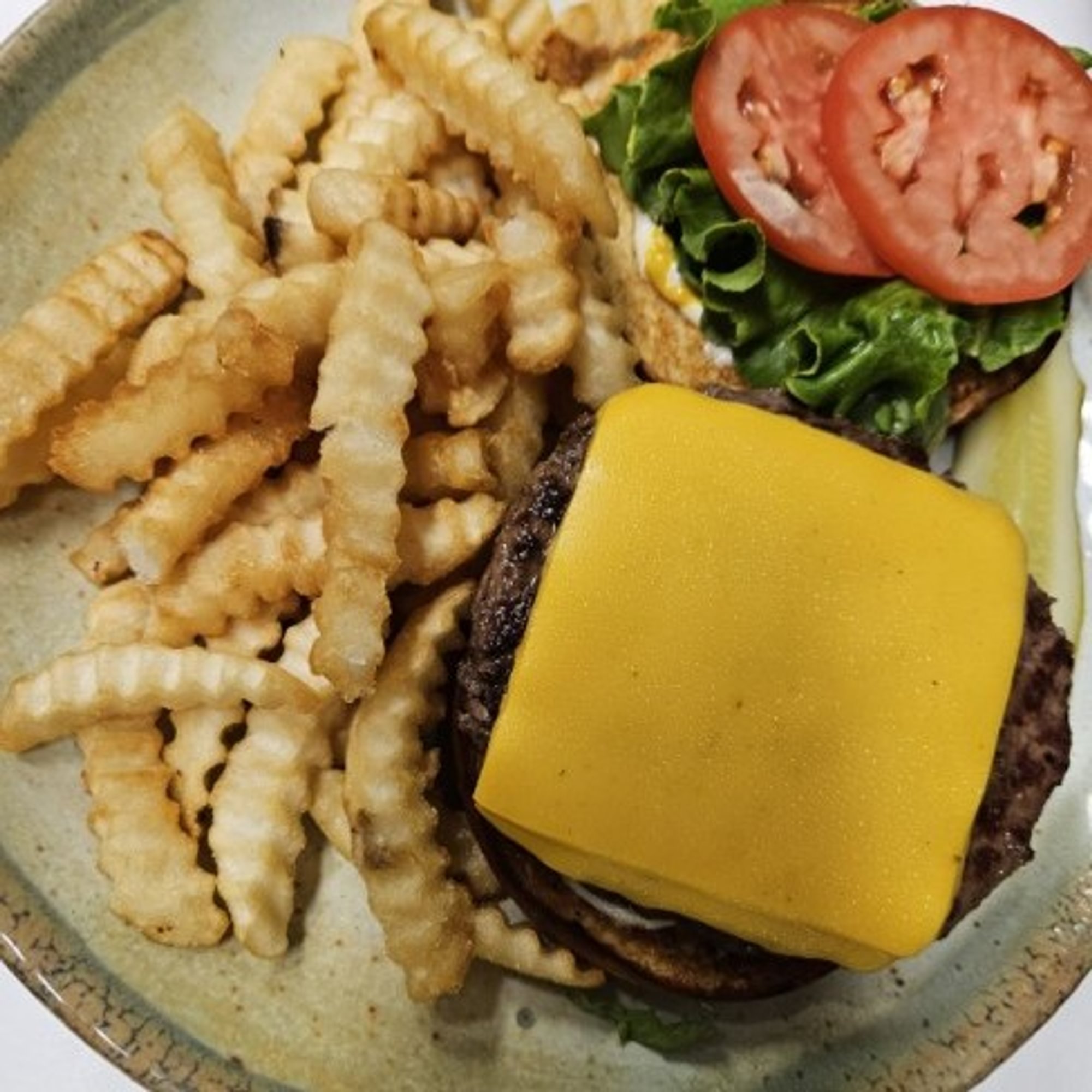 Surf & Turf Cheeseburger