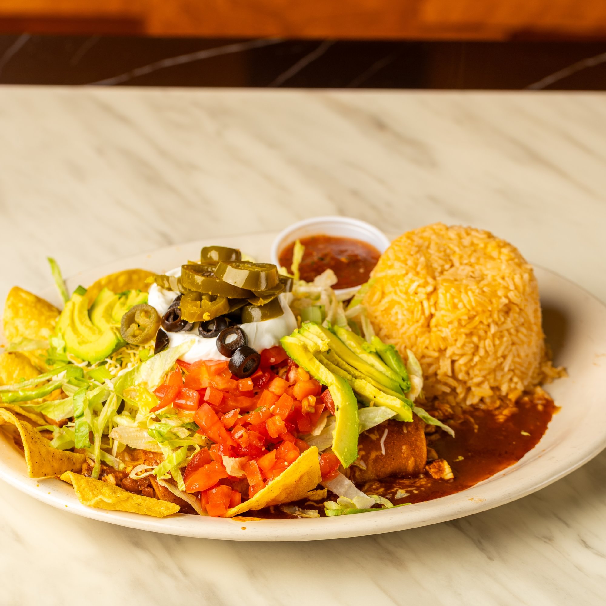 Chicken Enchiladas Supreme