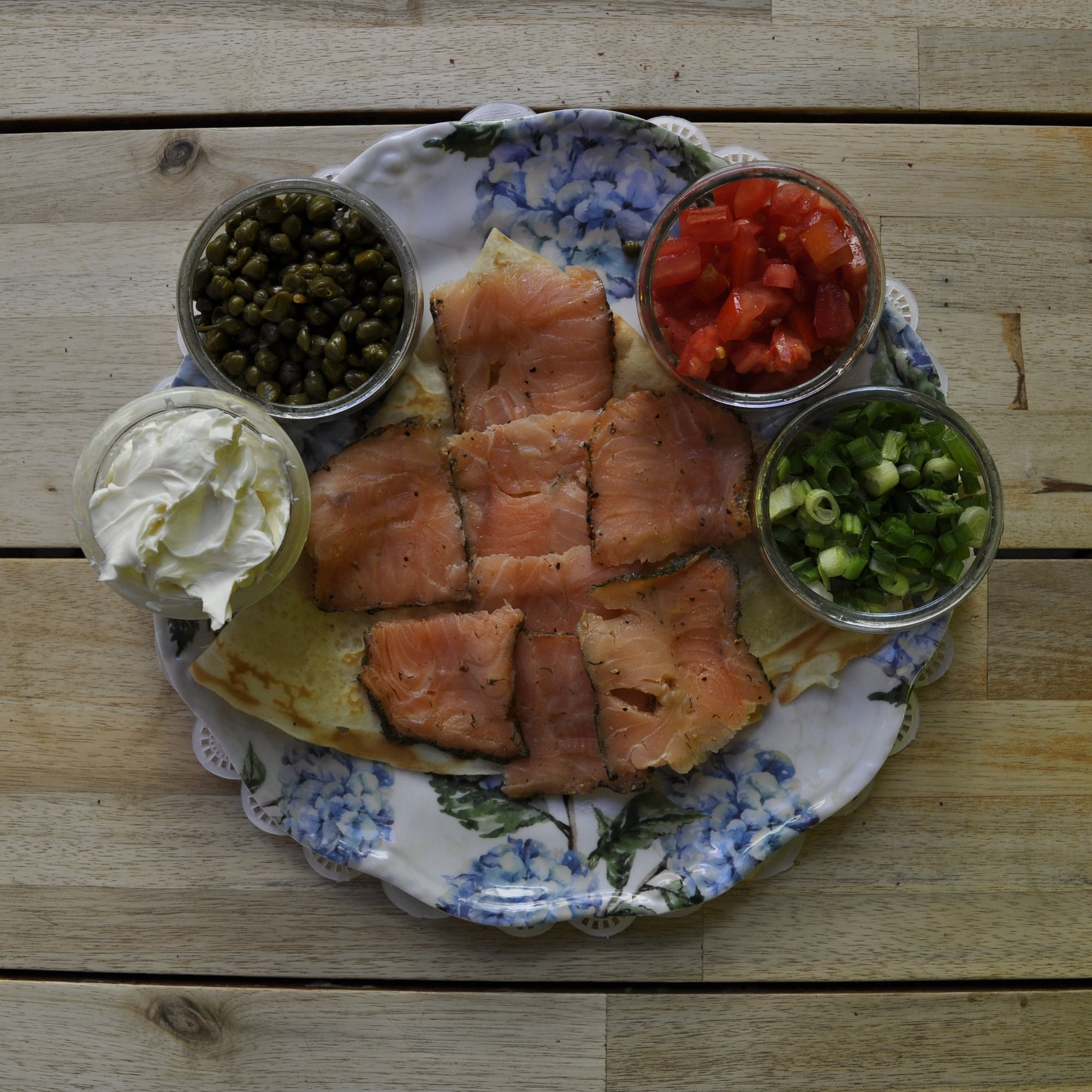 The Smoked Salmon Crepe