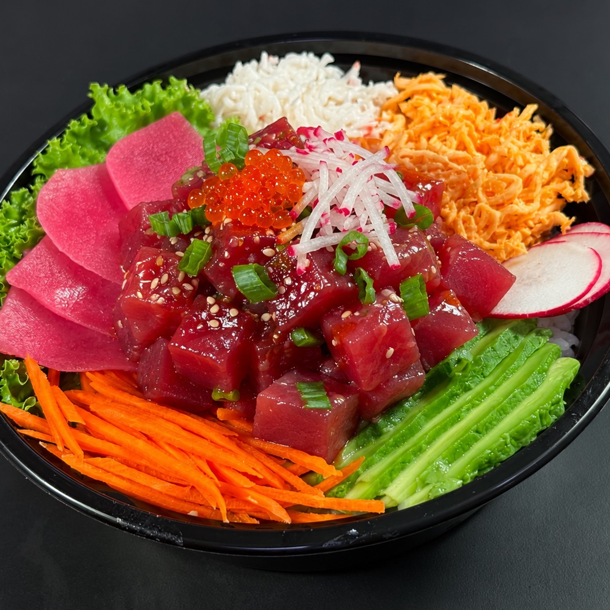 Pine Tuna Poke Bowl