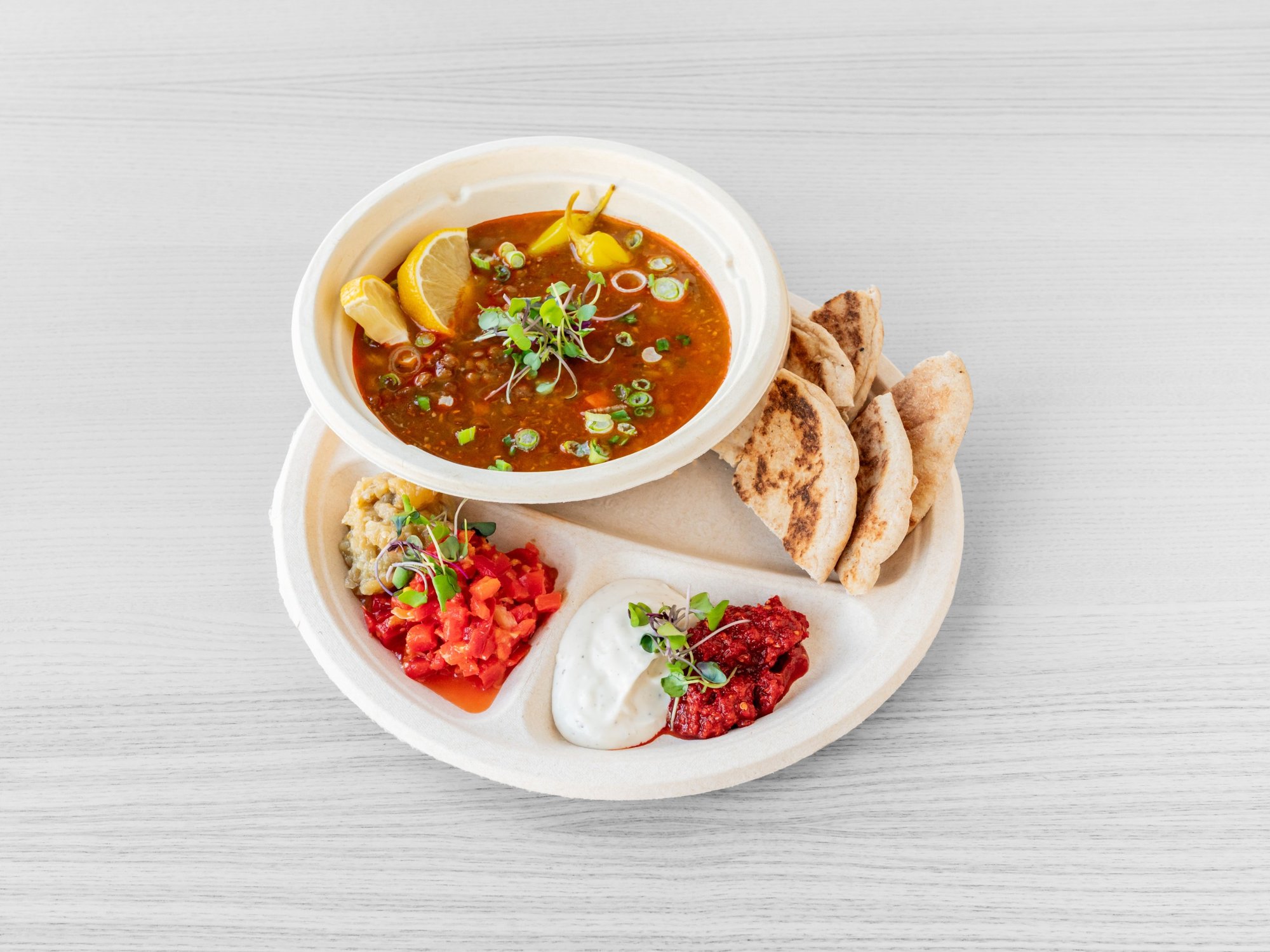 Earthly Morning Lentil Bowl