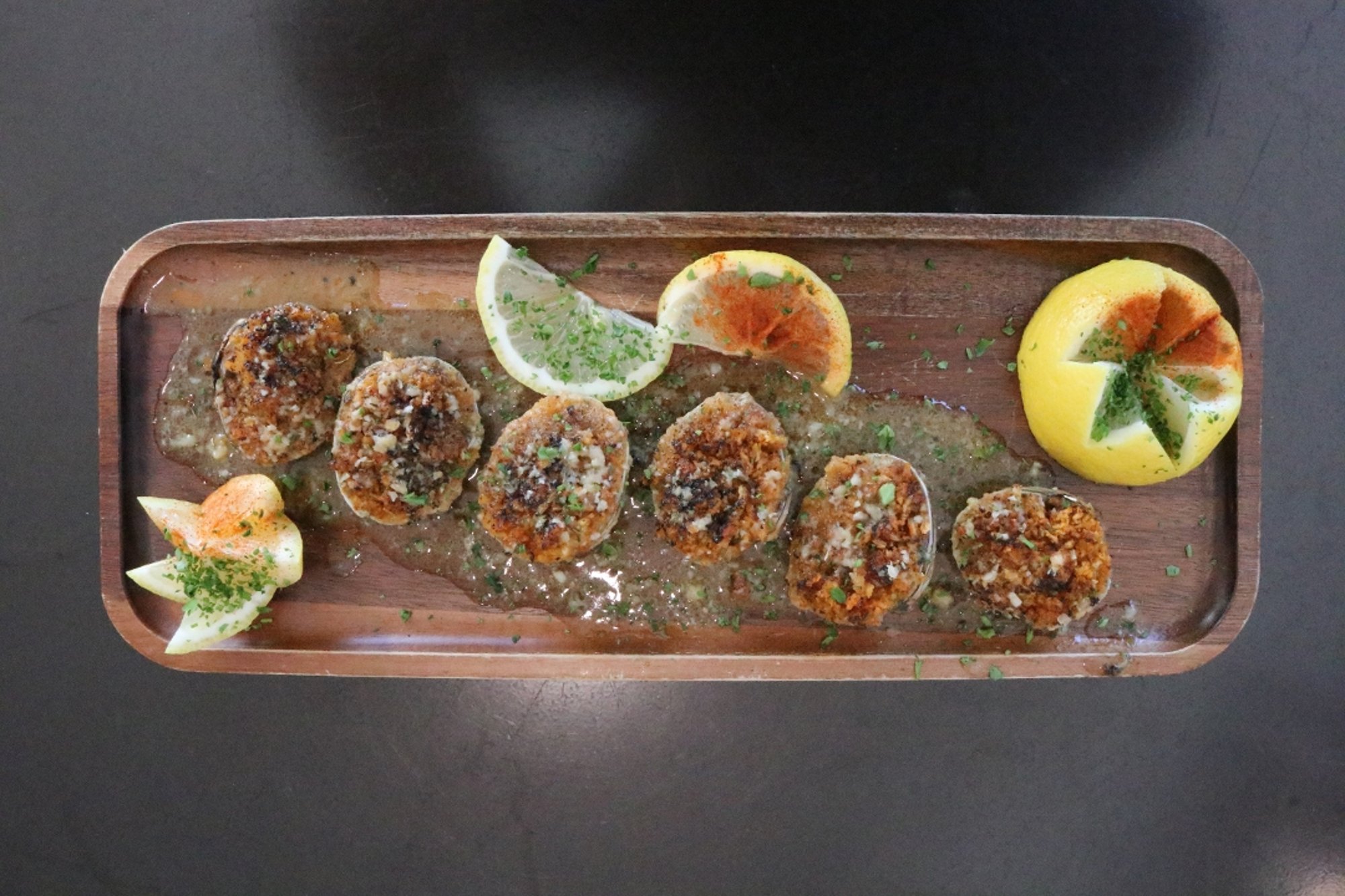Clams Oreganata