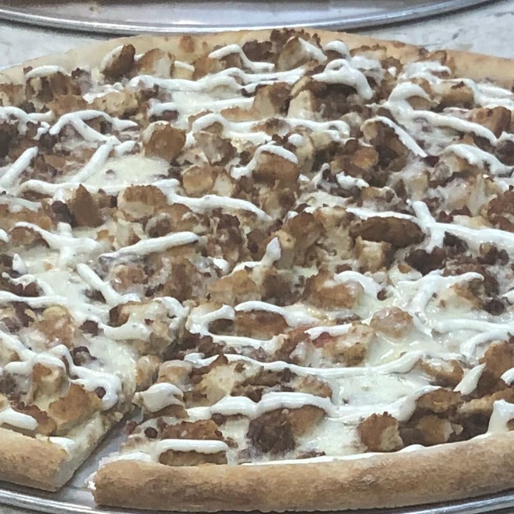 Chicken Bacon Ranch Pizza