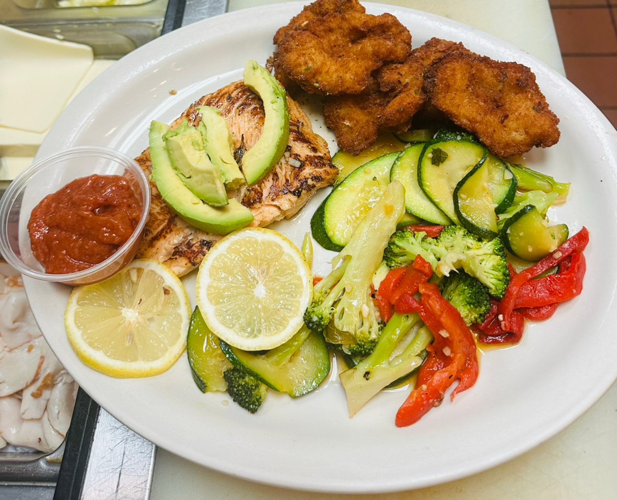 Salmon Primavera