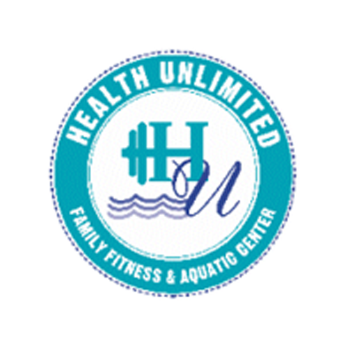 Health Unlimited Family Fitness &amp; Aquatic Center Logo