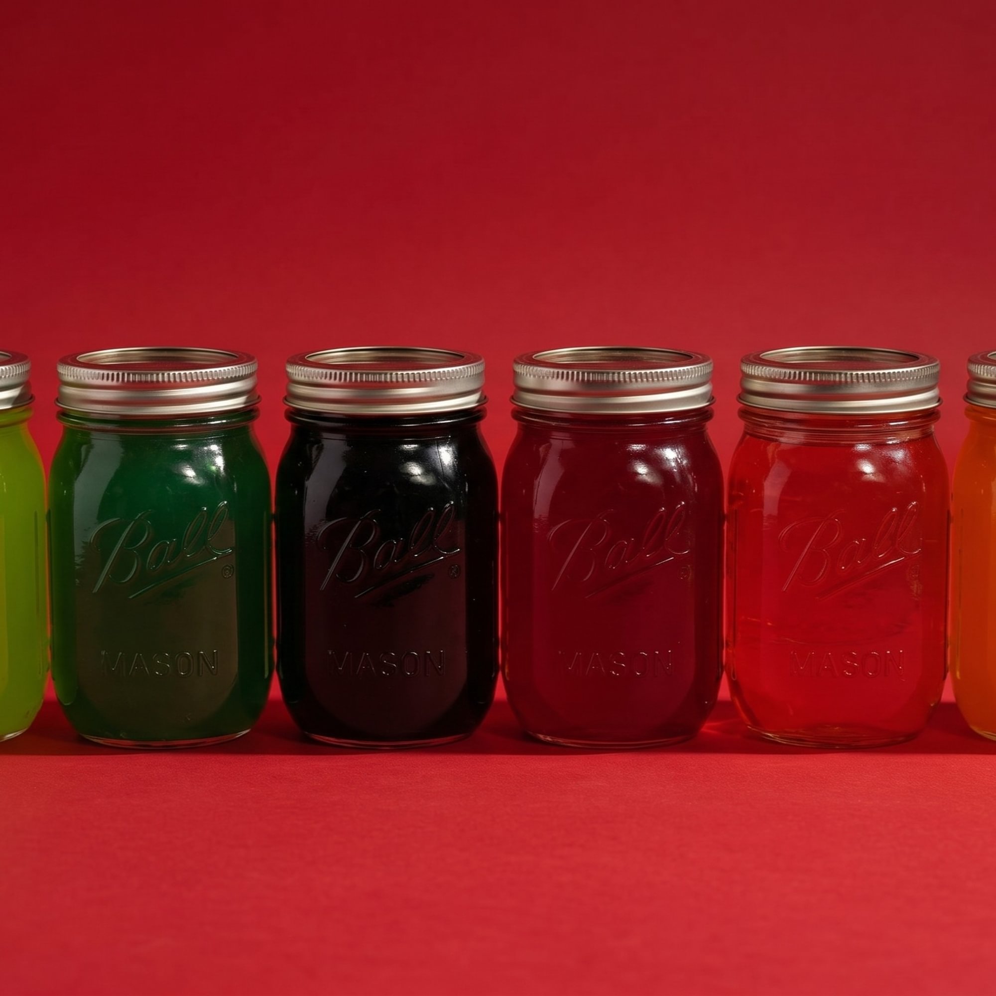 Kool-Aid Pickle Jars