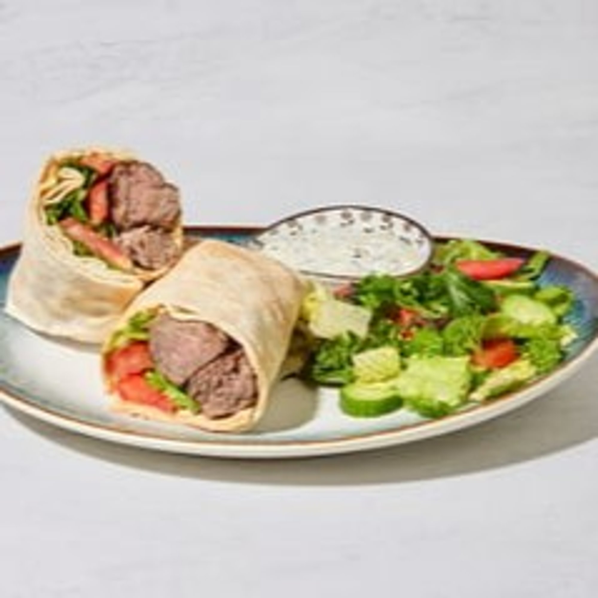 14. Filet Mignon Beef Kabob Wrap