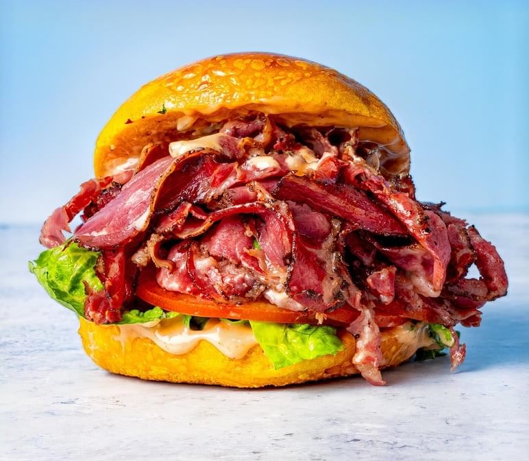 Pastrami Deluxe Sandwich