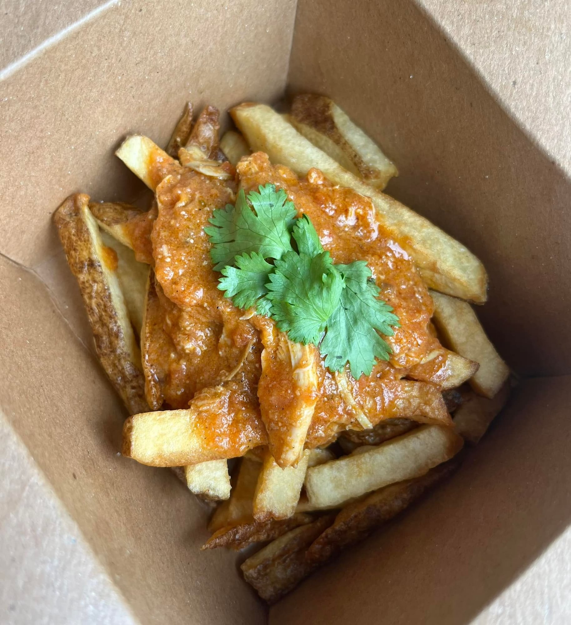Butter Chicken Poutine