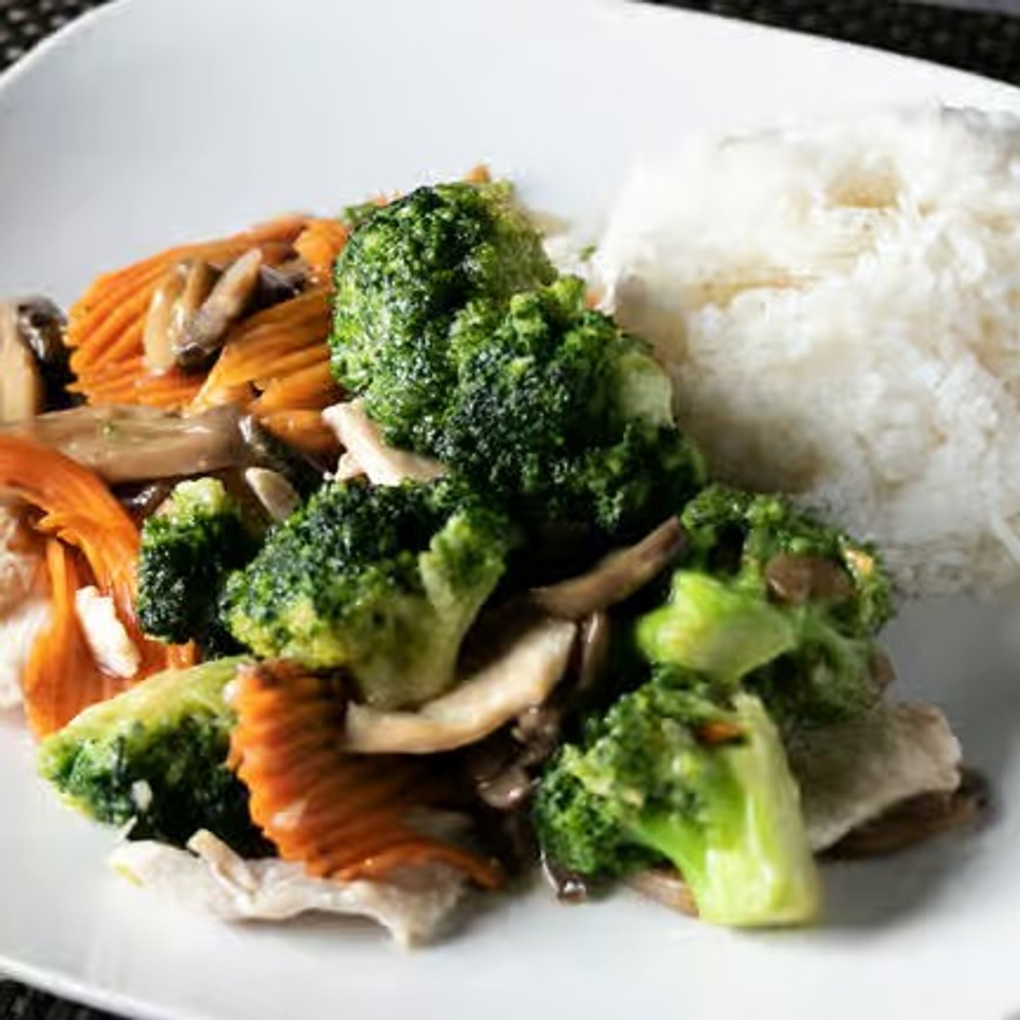 Broccoli Stir Fry Lunch