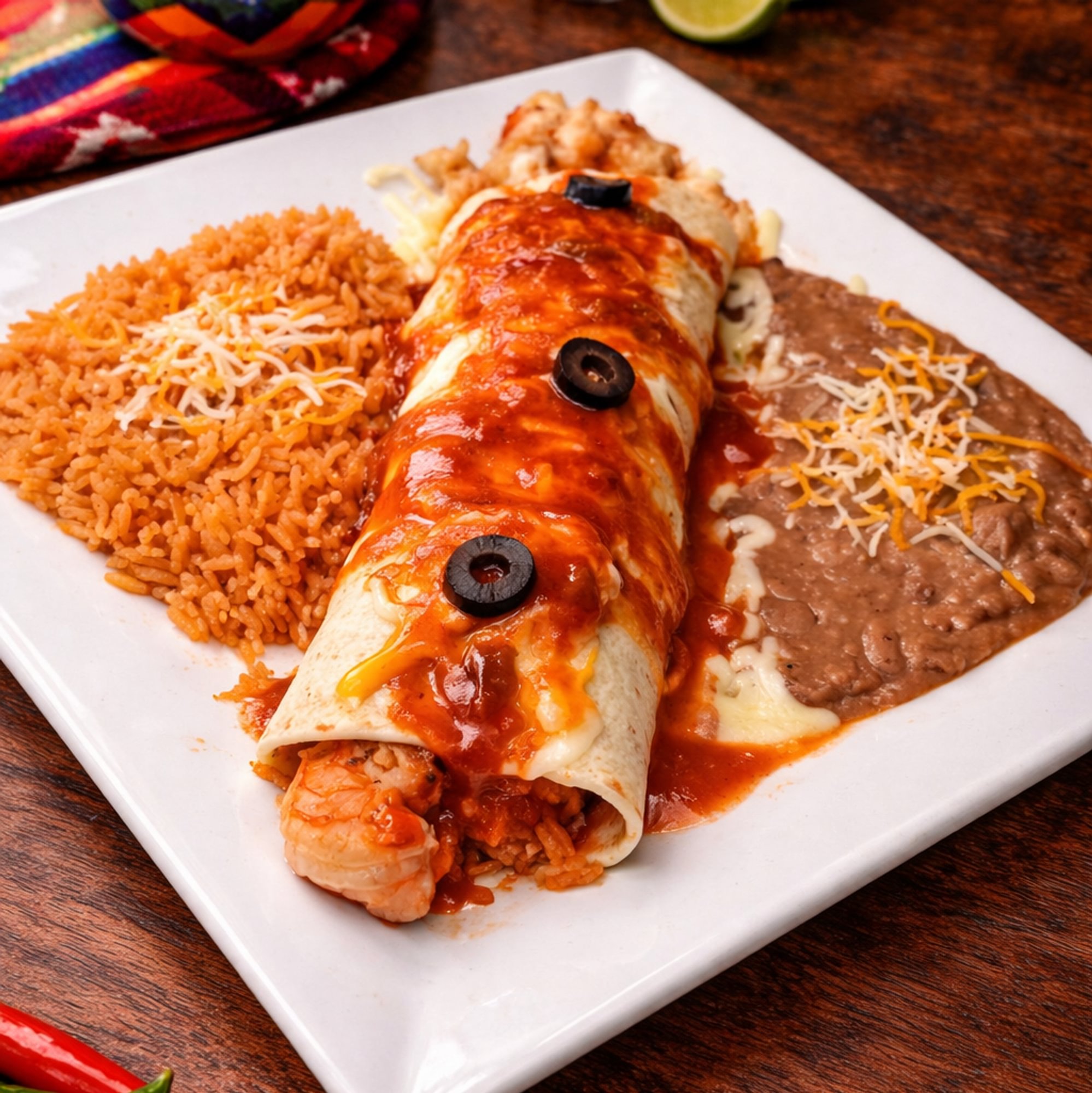 Seafood Burrito