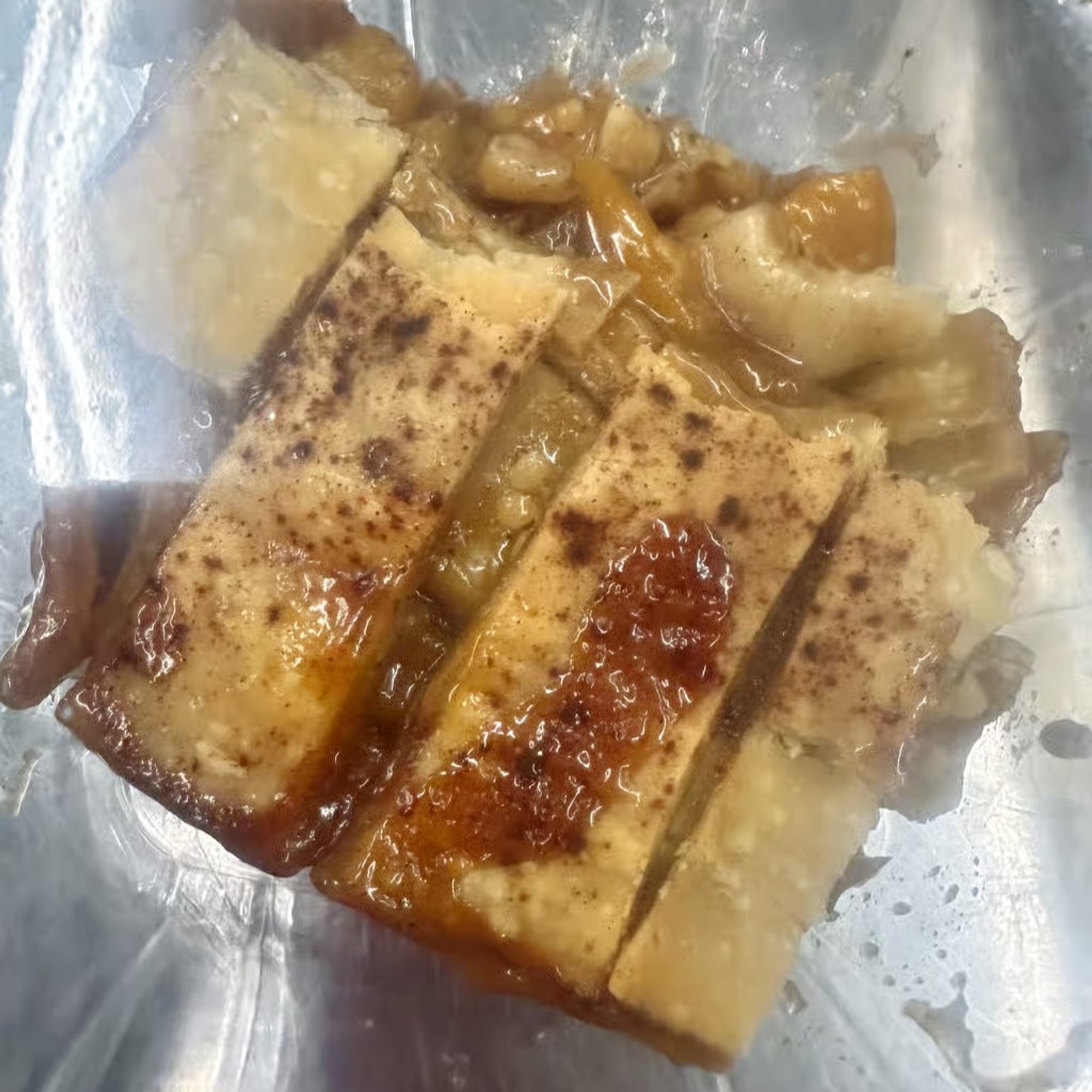 Bourbon Peach Cobbler