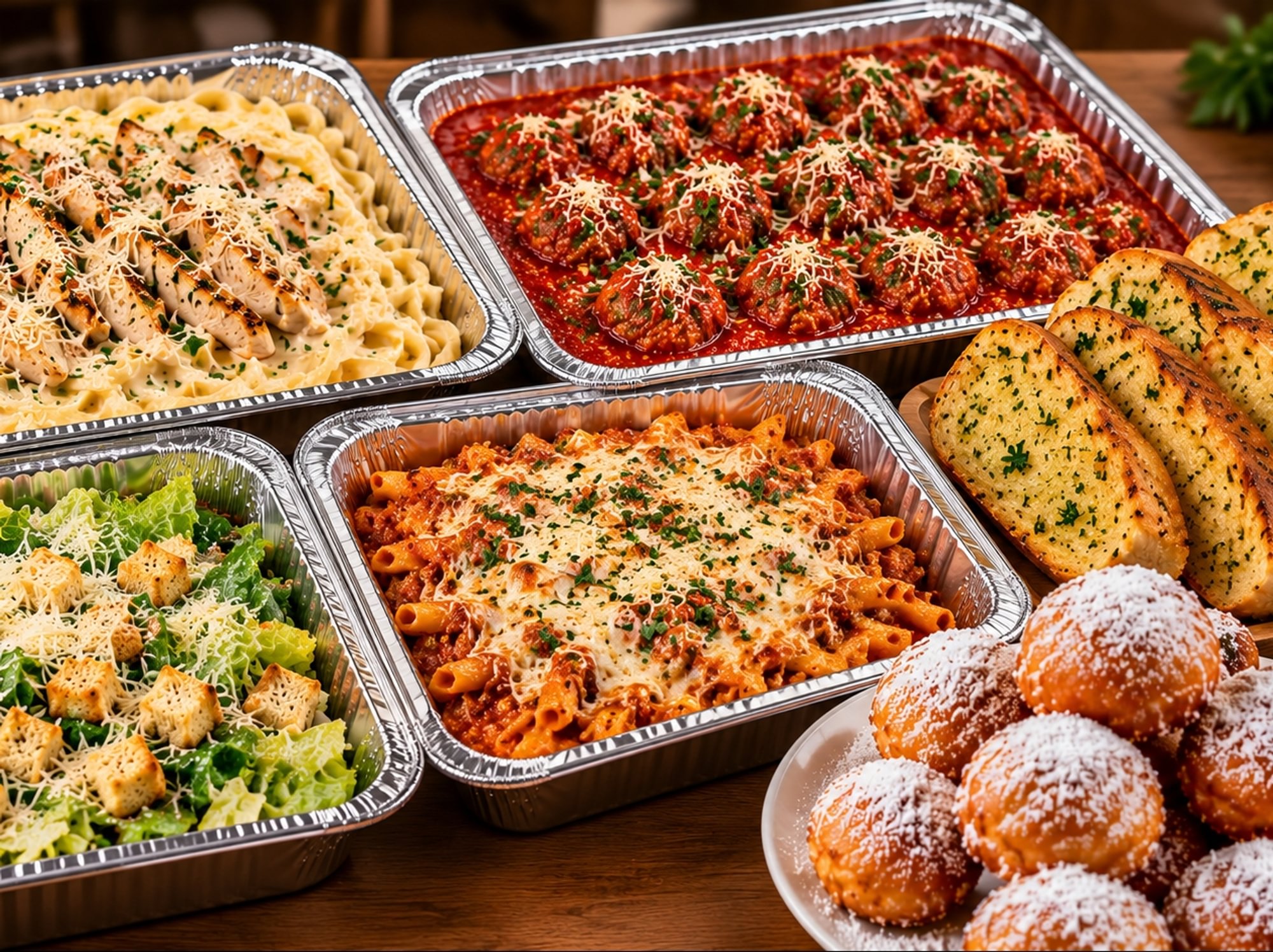 ITALIAN CATERING PACKAGE — SERVES 20
