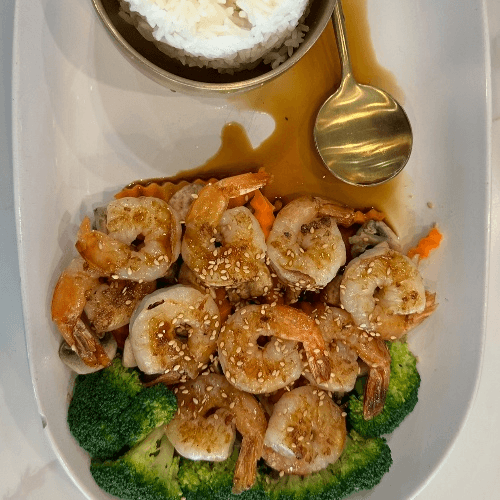 Shrimps Teriyaki