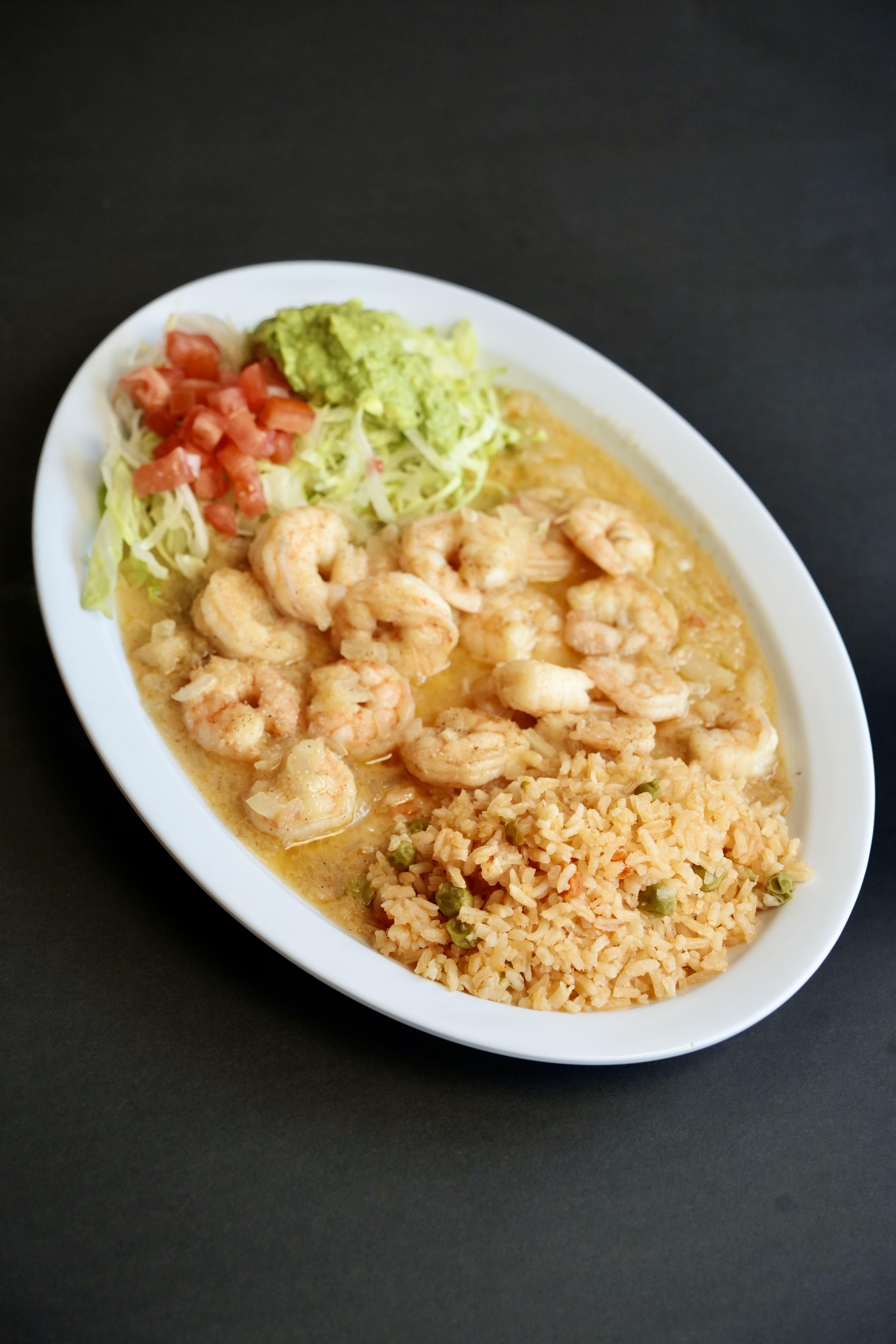 Camarones Al Mojo De Ajo