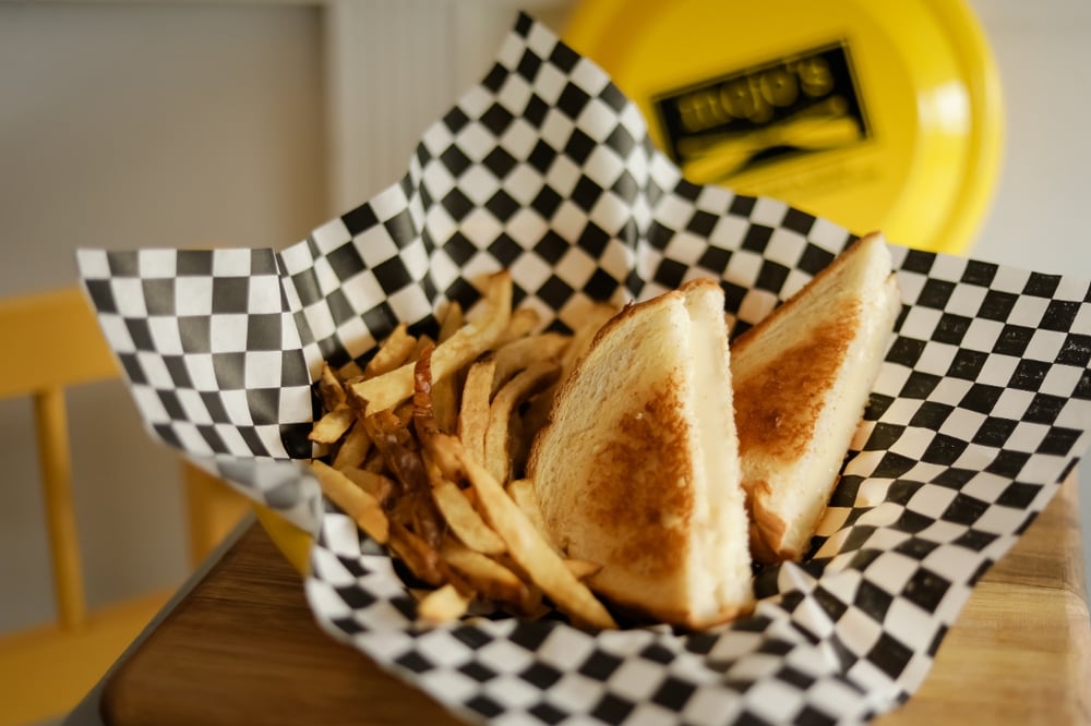 Grilled Cheese & Small Fries and Small Drink (allow 10min.)