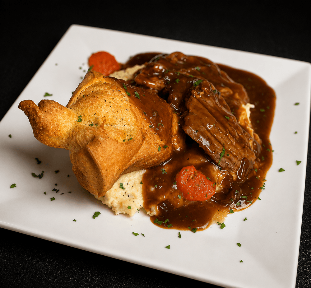 Pot Roast with Yorkshire Pudding