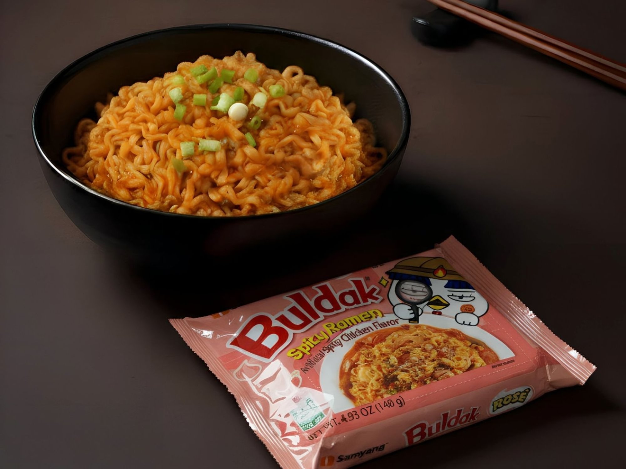 Buldak Rose Ramen