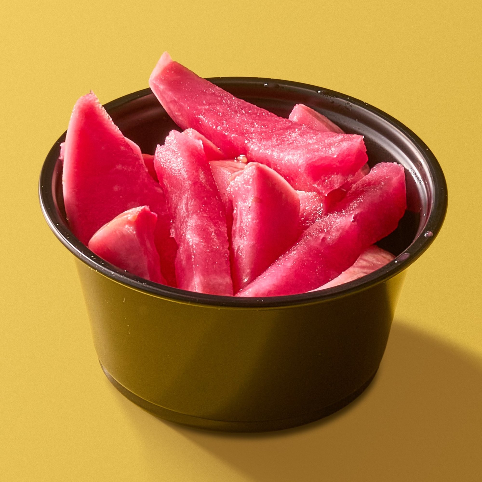 Small pickled turnips