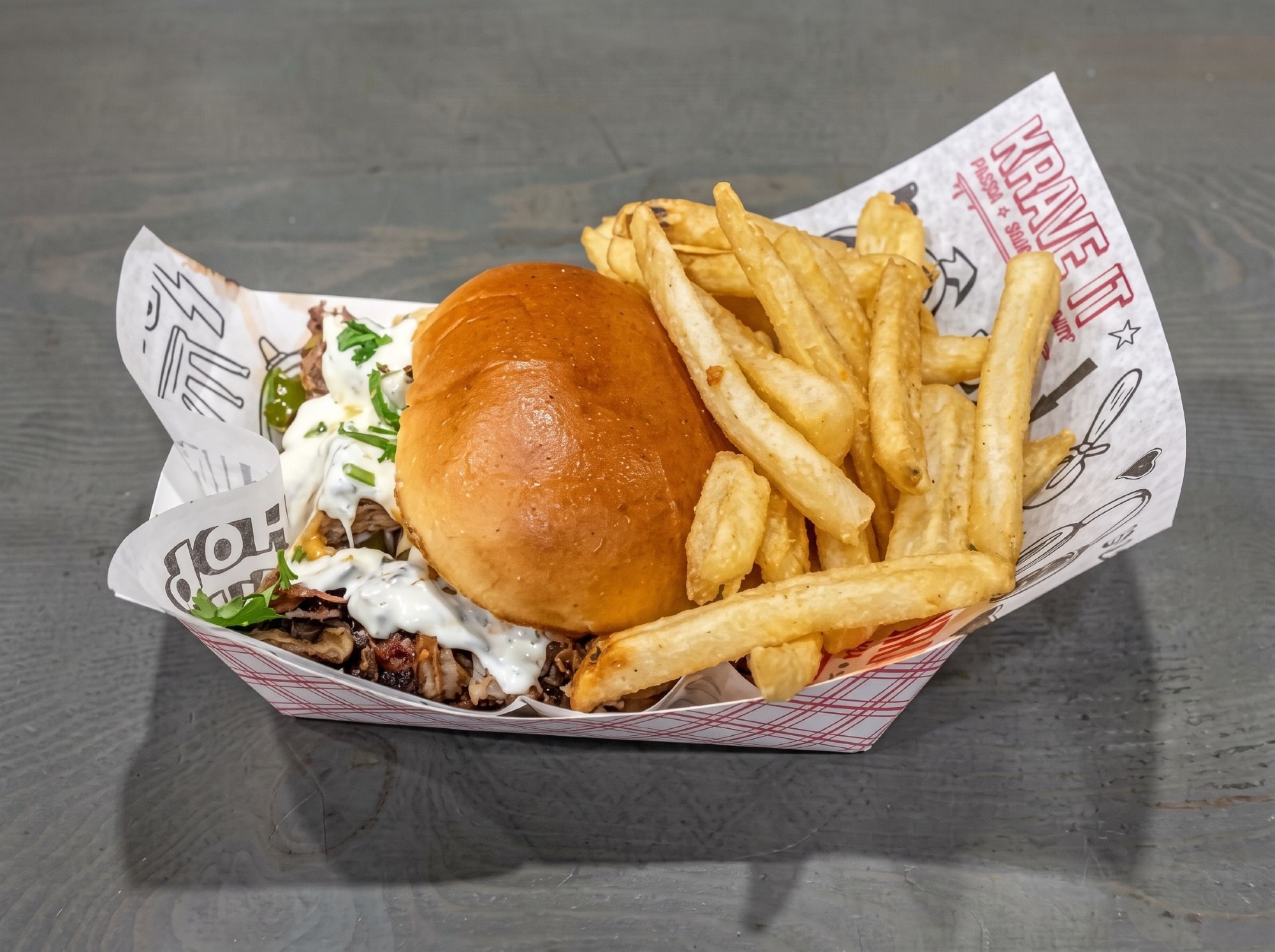 Punjabi Brisket Sandwich