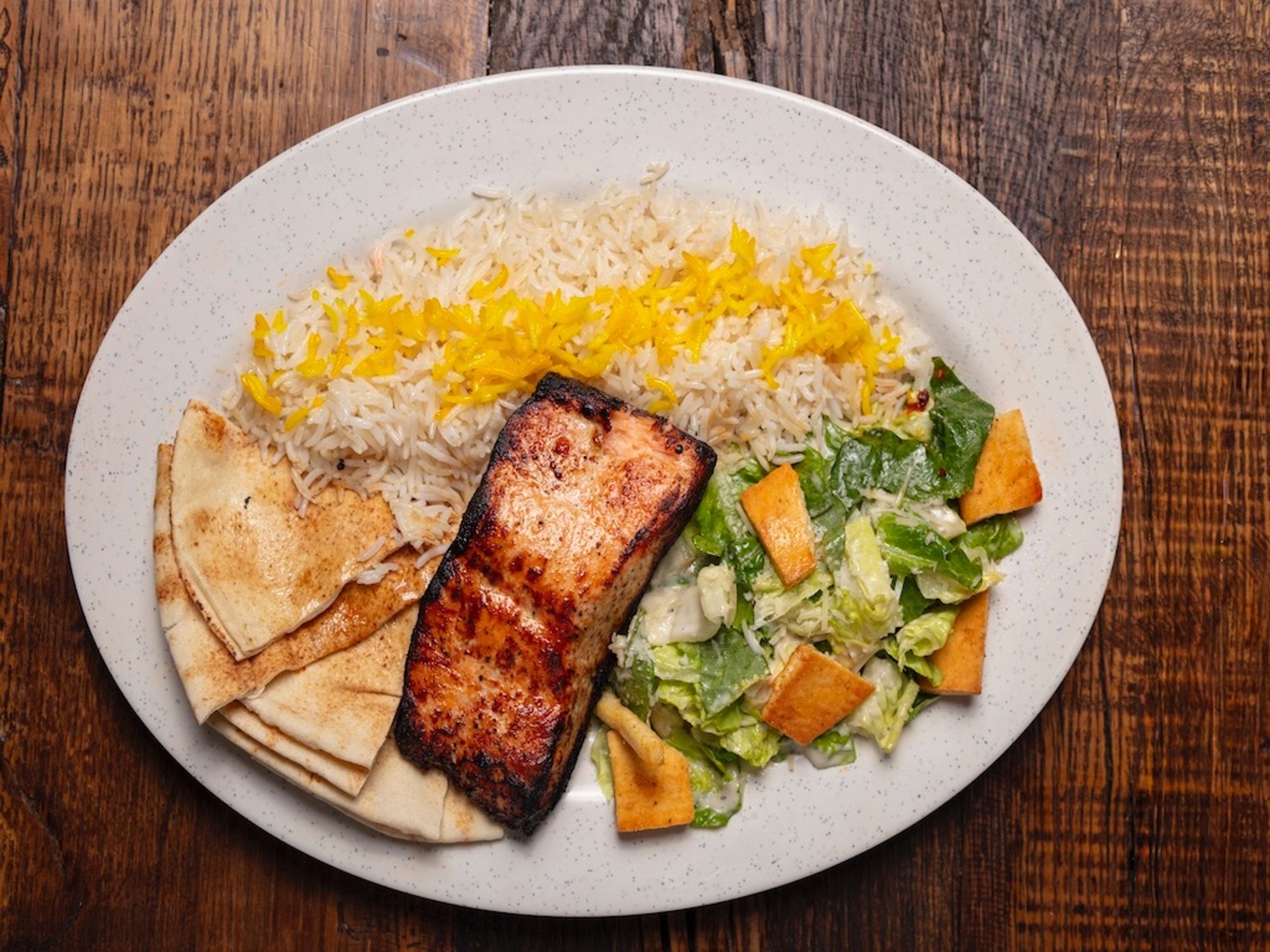 #10) Salmon Plate