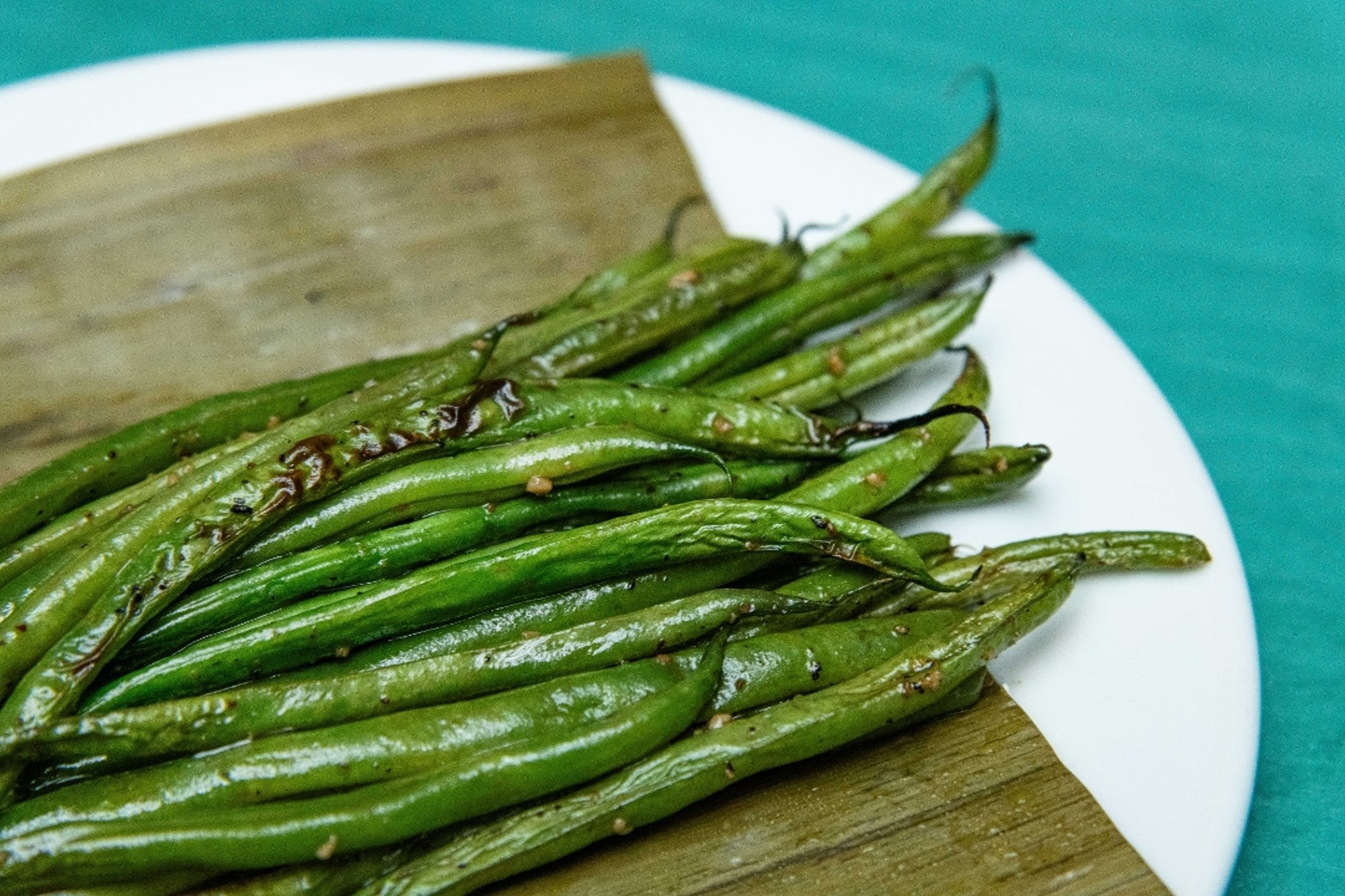 Blistered Green Beans