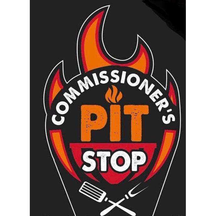 Commissioner's Pit Stop Logo