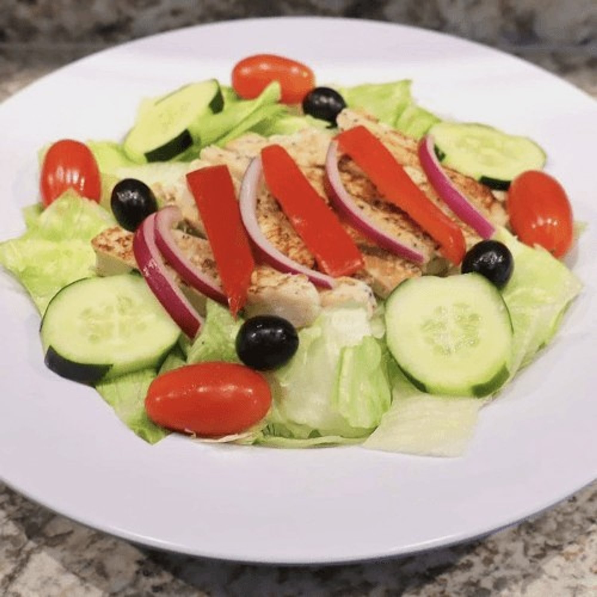 Chicken Strip Salad