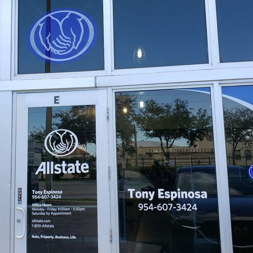 Tony Espinosa: Allstate Insurance Photo