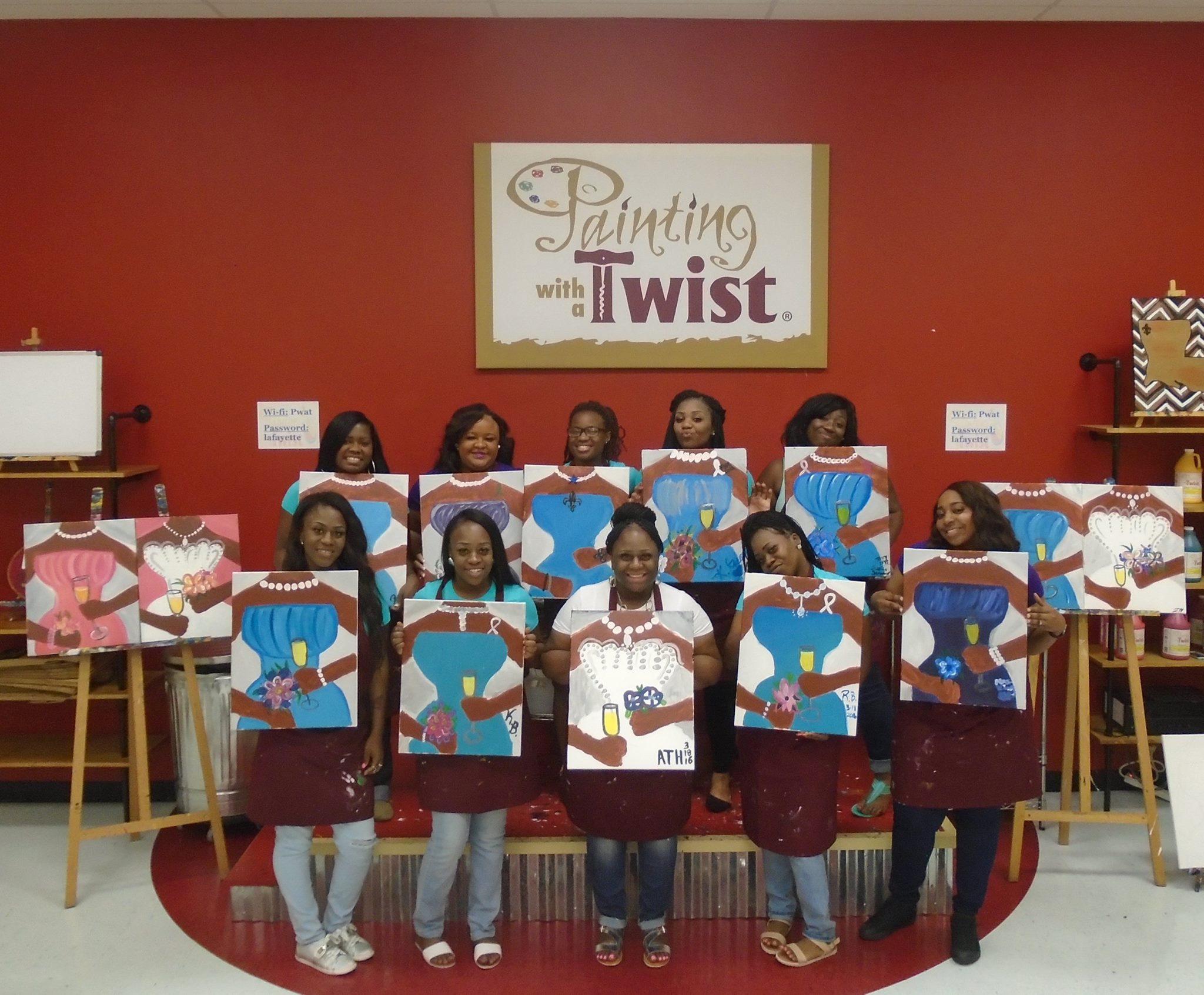 Painting with a Twist on lafayette, Gretna, LA Store Hours