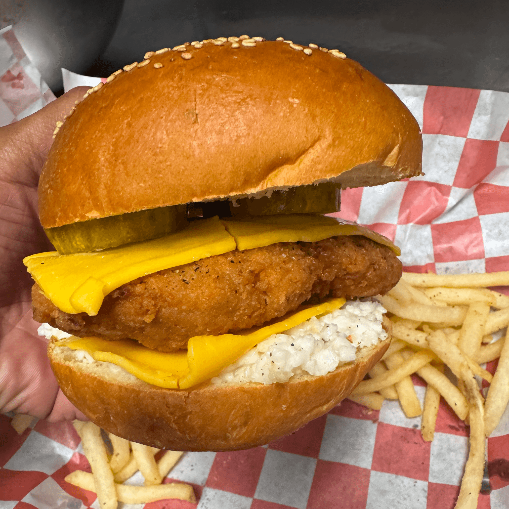 Pickle Chicken Sandwich