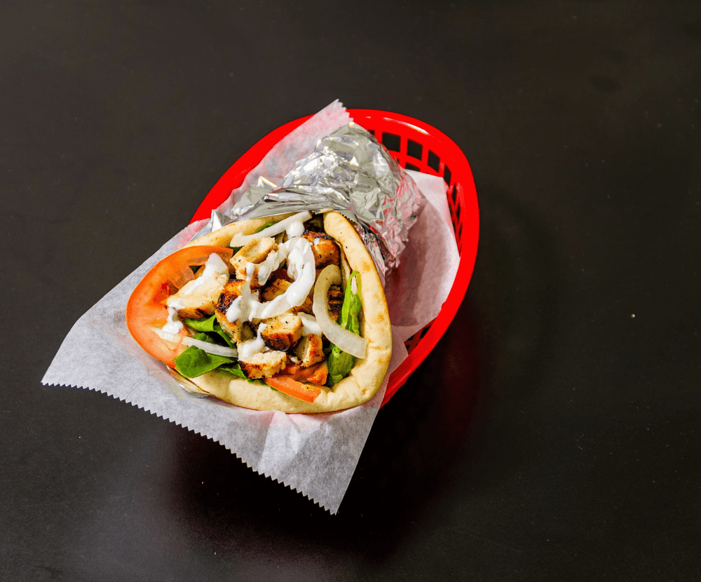 Chicken Bacon and Ranch Gyro