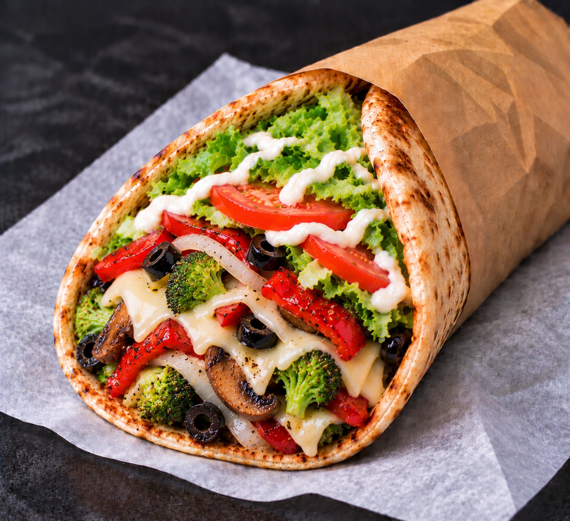 Vegetarian Pita