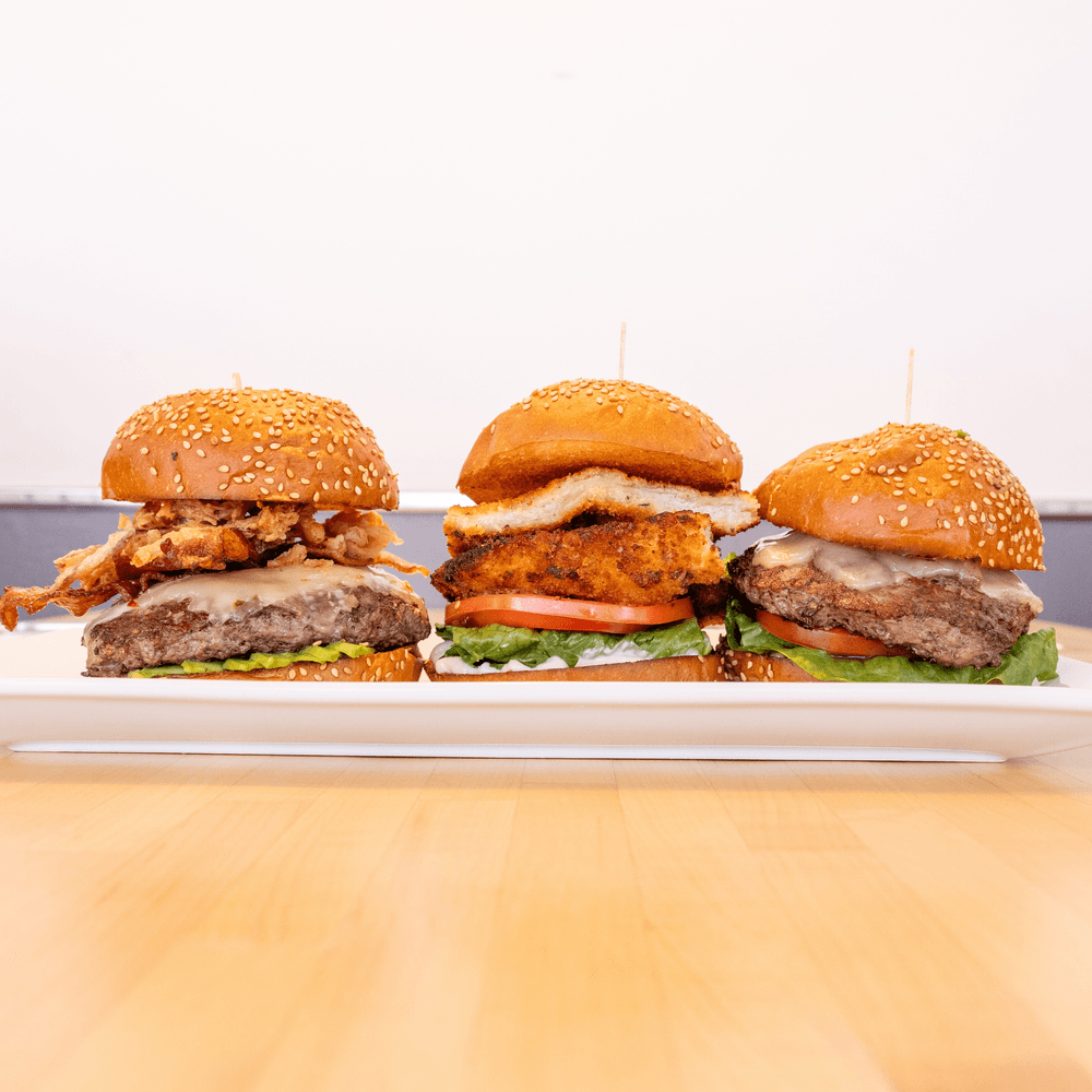 Blackened Angus Burger
