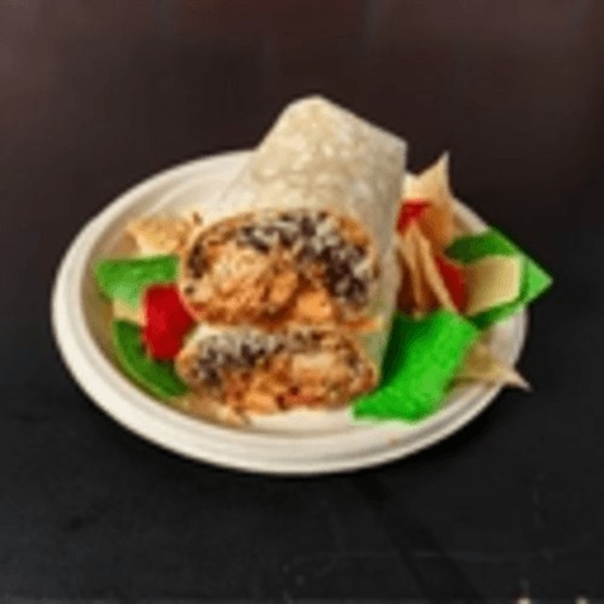 Cajun Chicken Burrito