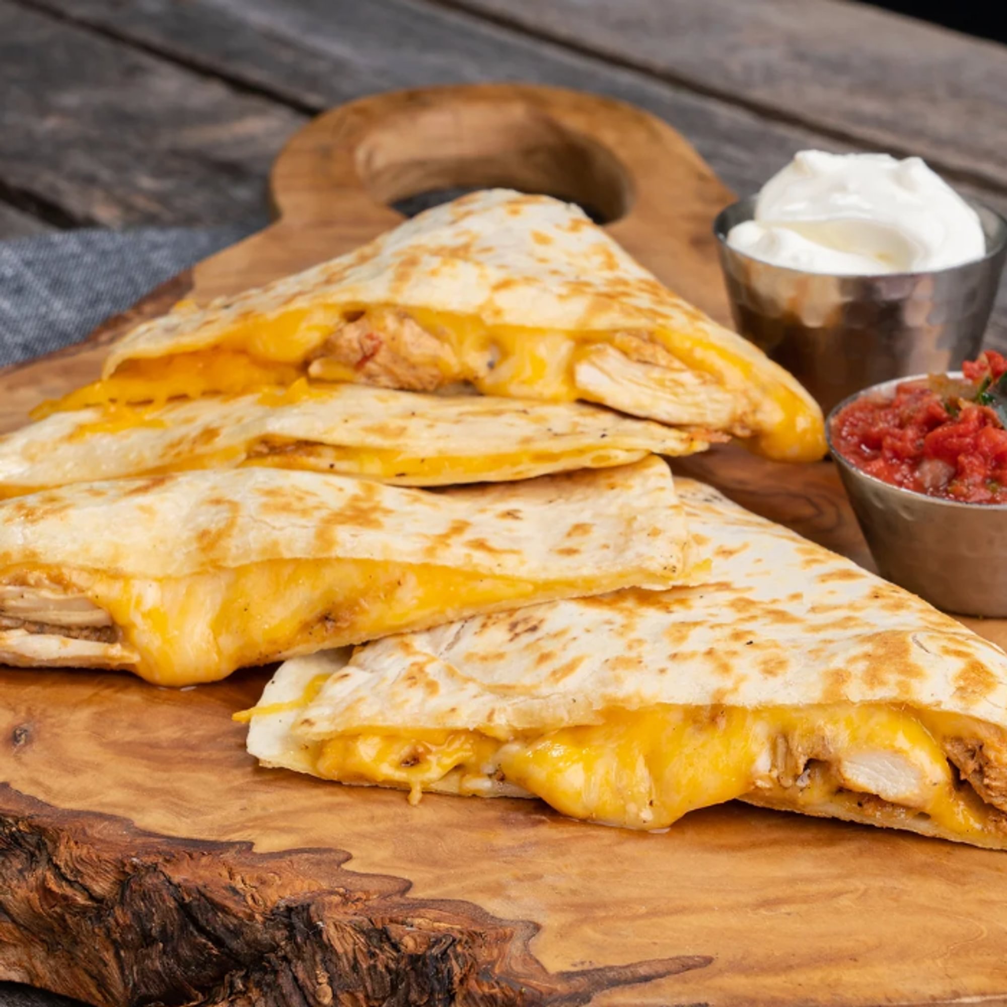 Chicken & Cheese Quesadilla