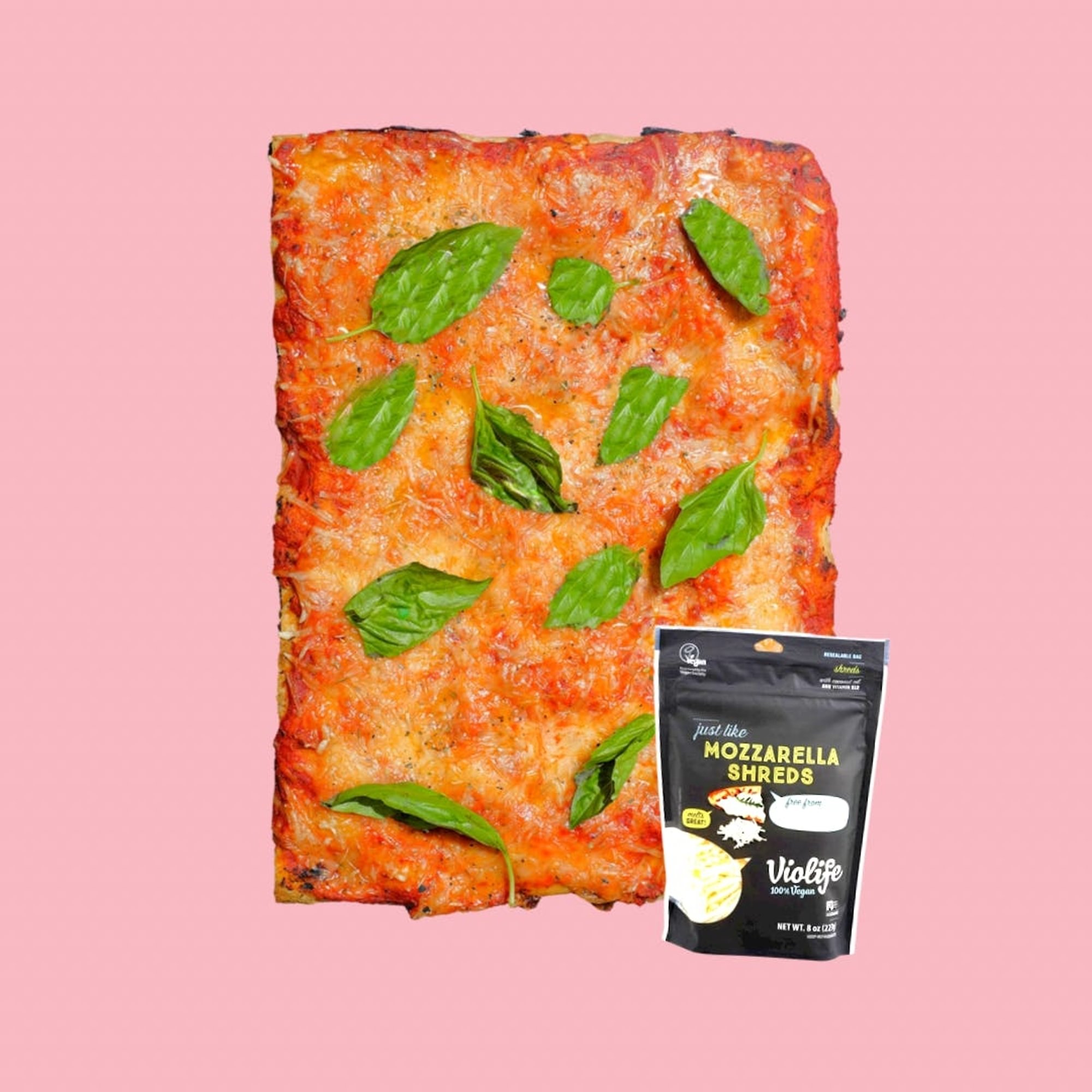 Vegan Margherita Pizza