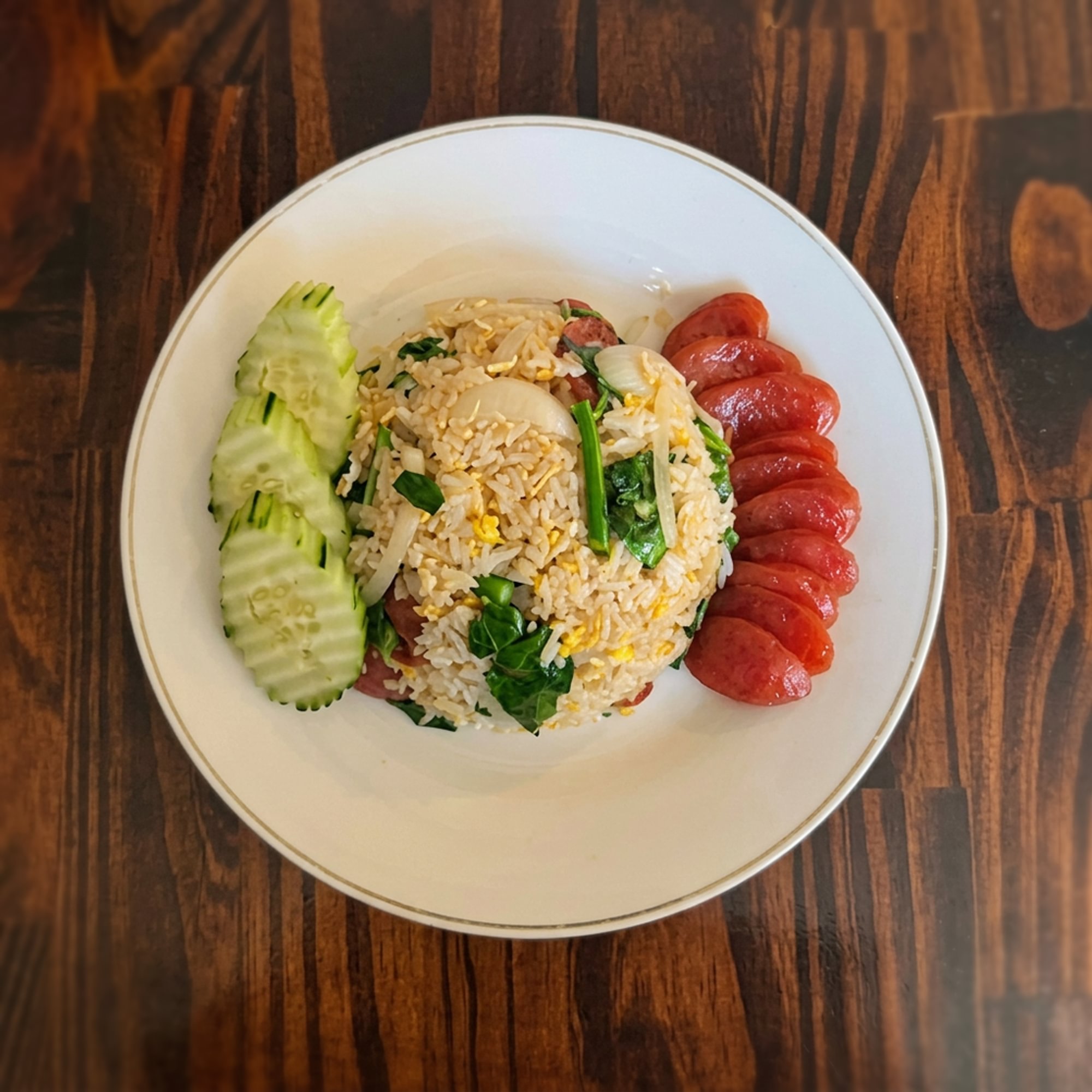 Sweet Sausage Fried Rice