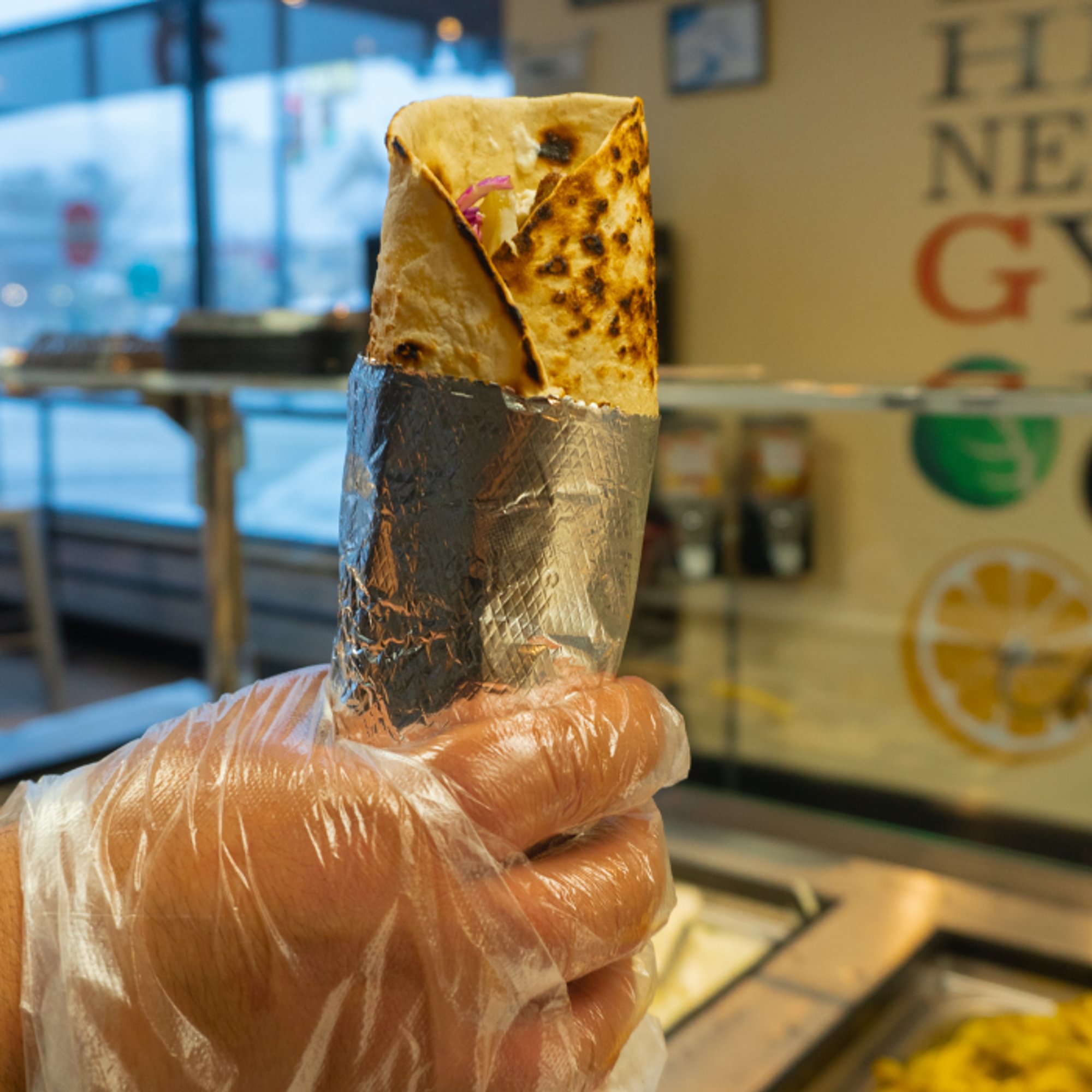 CHICKEN SHAWARMA PITA
